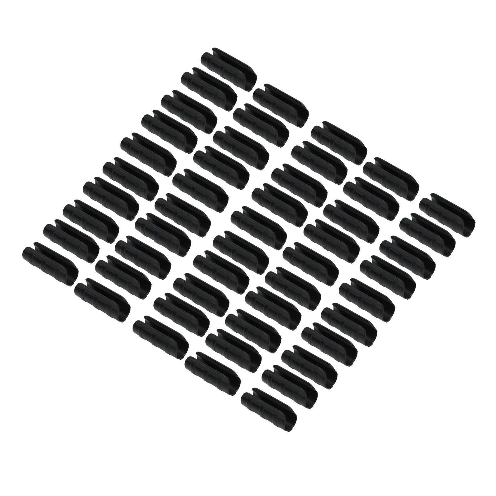 50PCS 10cm Greenhouse Film Clamp Heat Resistant Tube Clip Gardening Frame Pipe Clip for GardenBlack - Image 8