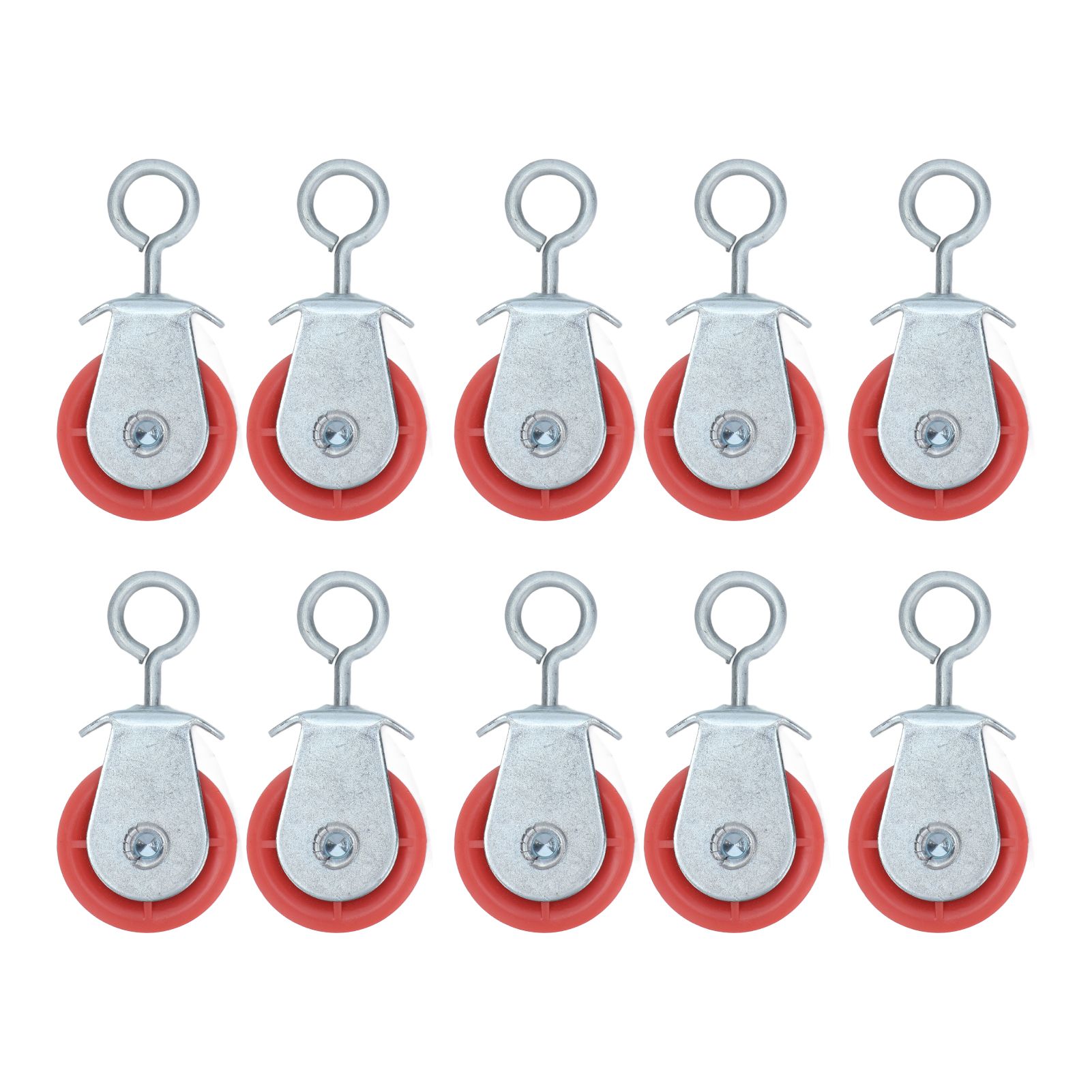 10pcs Waterline Fixed Pulley Medium Metal Automatic Poultry Products for Livestock Farm Chicken House - Image 2