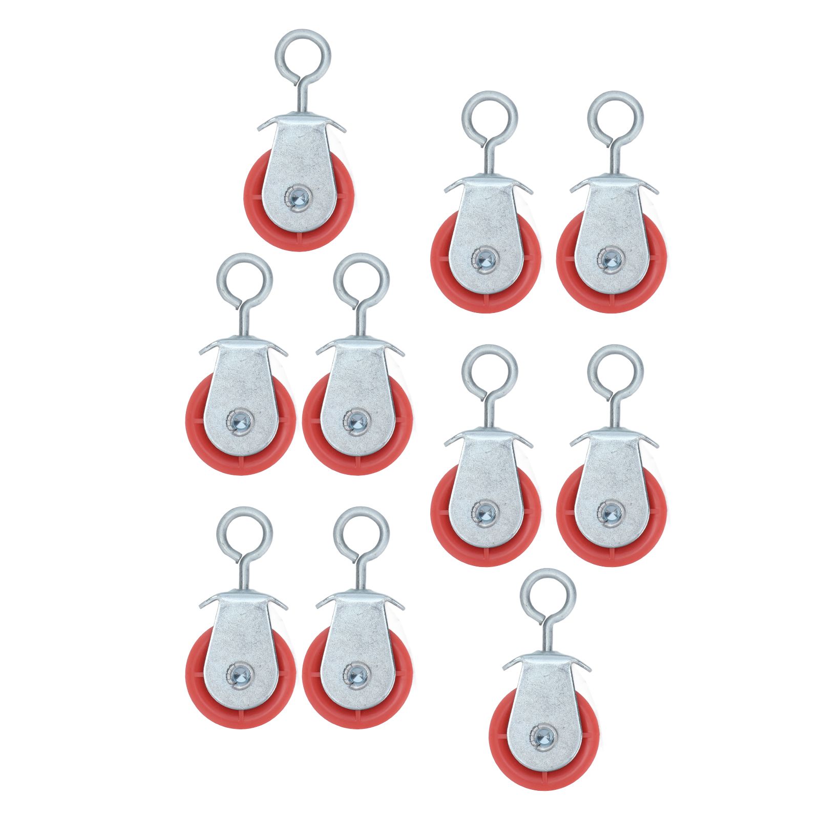 10pcs Waterline Fixed Pulley Medium Metal Automatic Poultry Products for Livestock Farm Chicken House - Image 5
