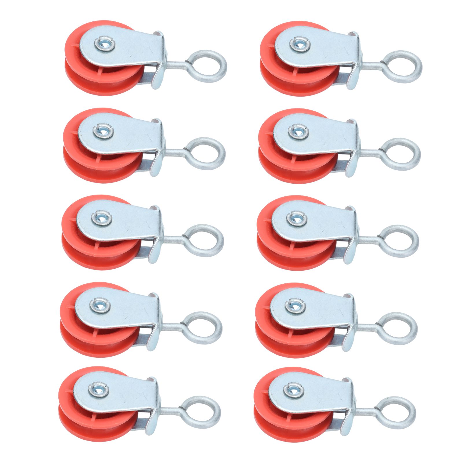 10pcs Waterline Fixed Pulley Medium Metal Automatic Poultry Products for Livestock Farm Chicken House - Image 6