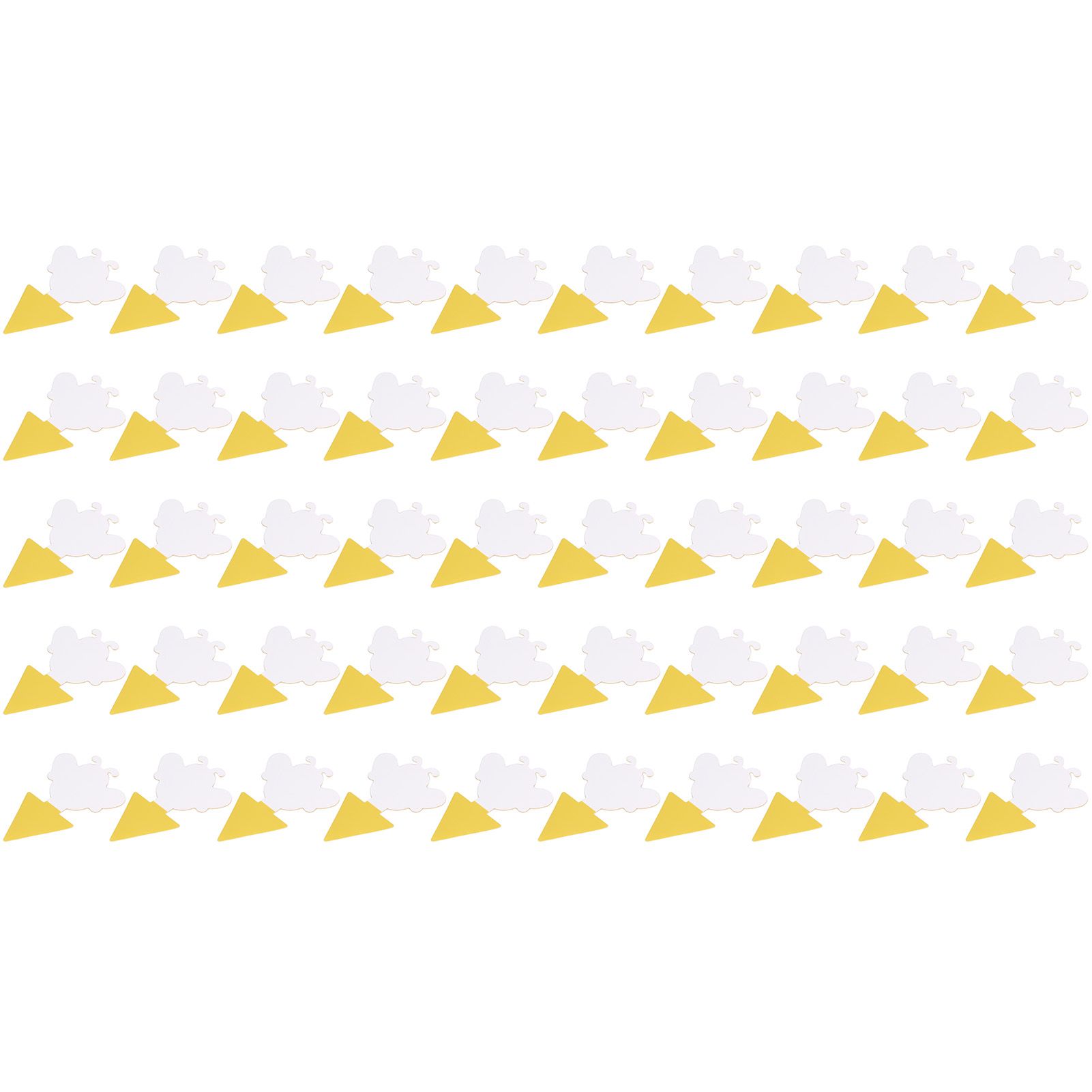 50Pcs Fungus Gnat Killer Effectively Catch Insects Strong Stickiness Easy to Use Insect Catching Board for GreenhouseBee - Image 2
