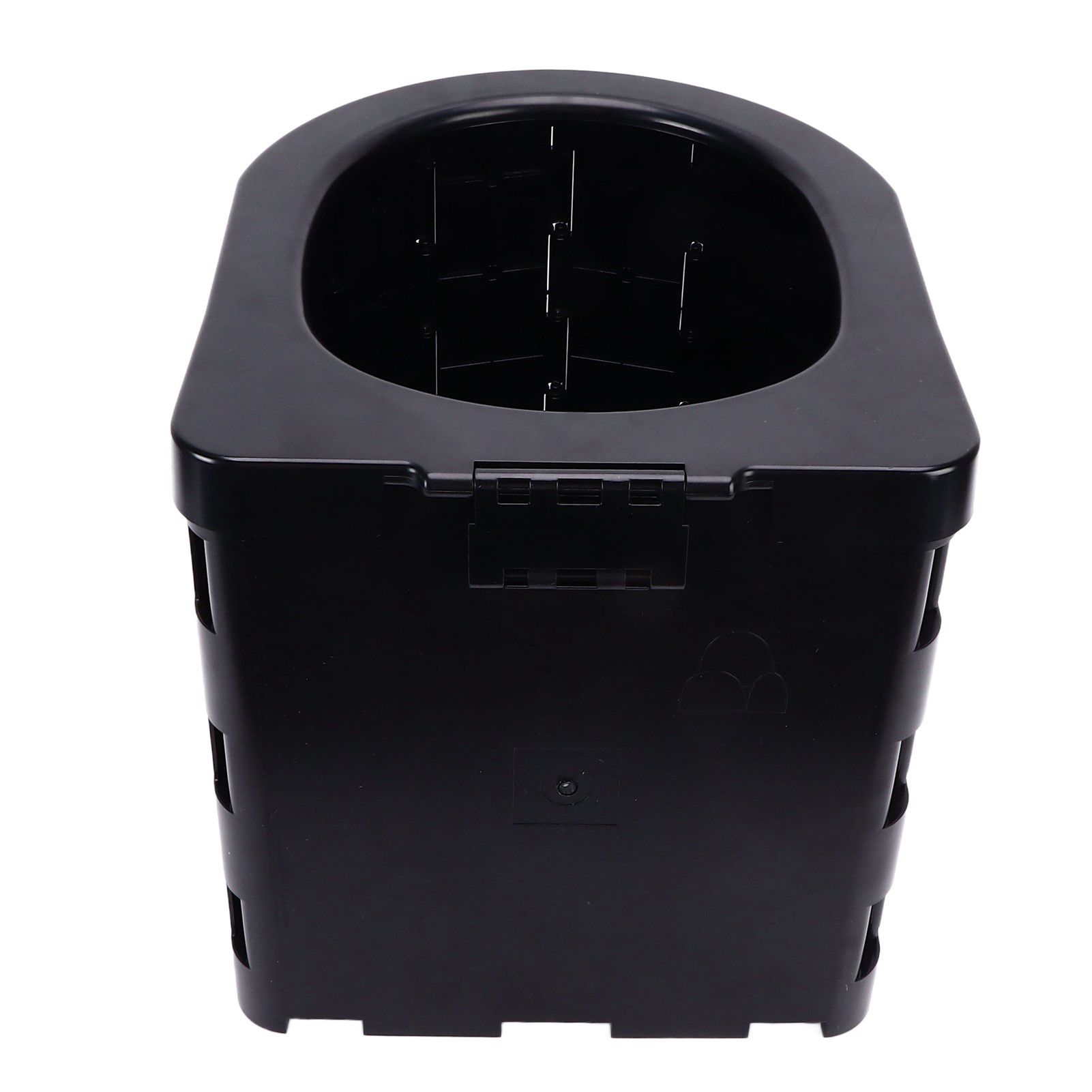 Car Folding Toilet 300 Catties Bearing Capacity Foldable Portable Comfortable Height Porta Potty for Camping TravellingOval - Image 4