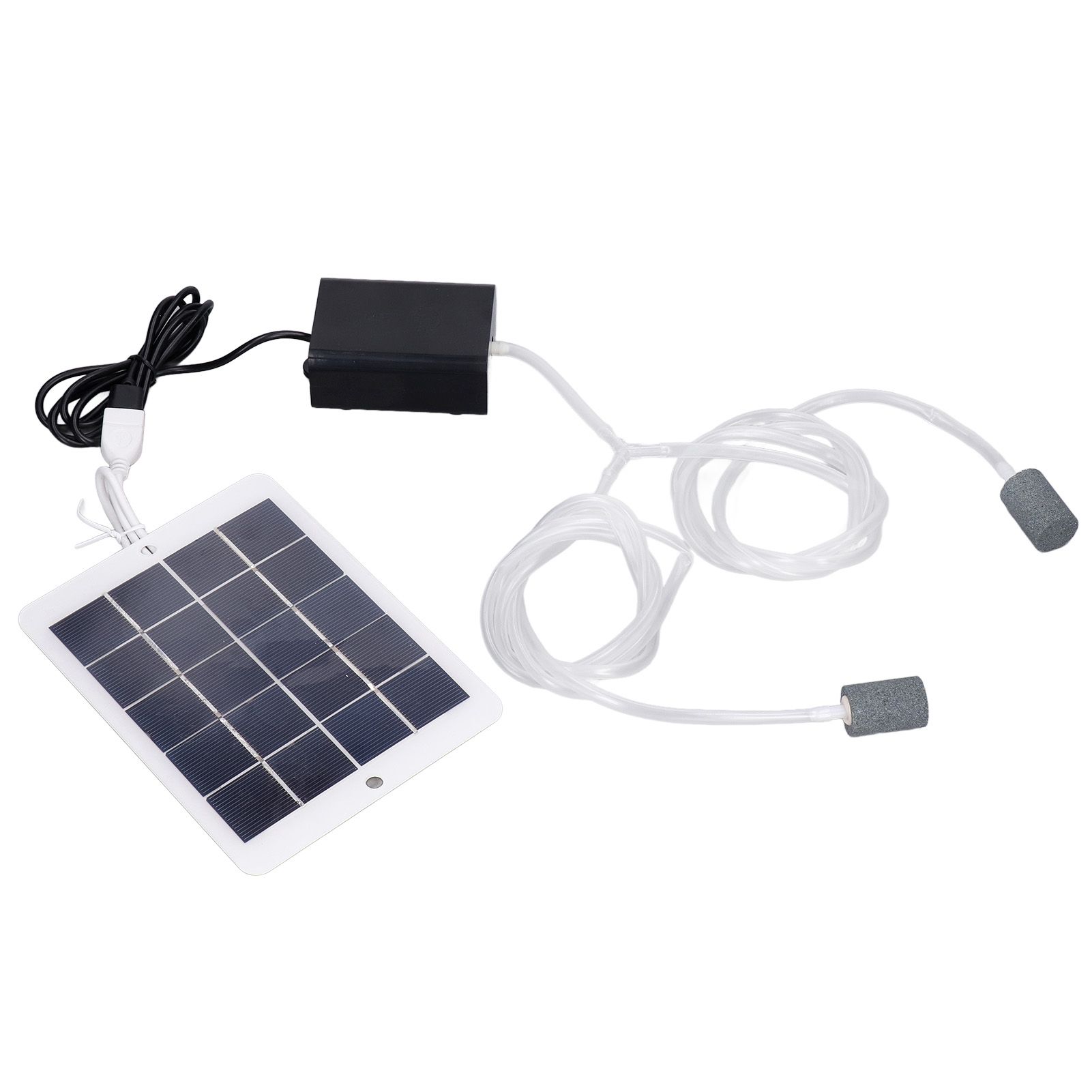 Solar Oxygen Pump Multi Purpose Convenient Installation Easy to Carry Portable Fishing Aerator Pump for Aquariums - Image 2