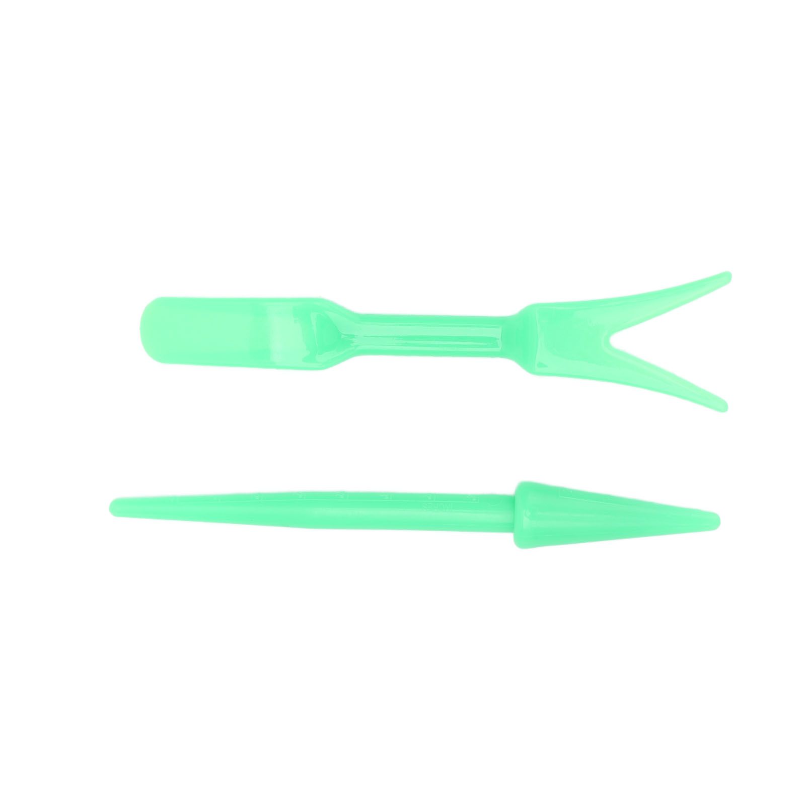 20Sets Small Seed Planter Strong Practicality Small Portable Comfortable to Use Seedling Remover for Vegetable PlantingGreen - Image 5