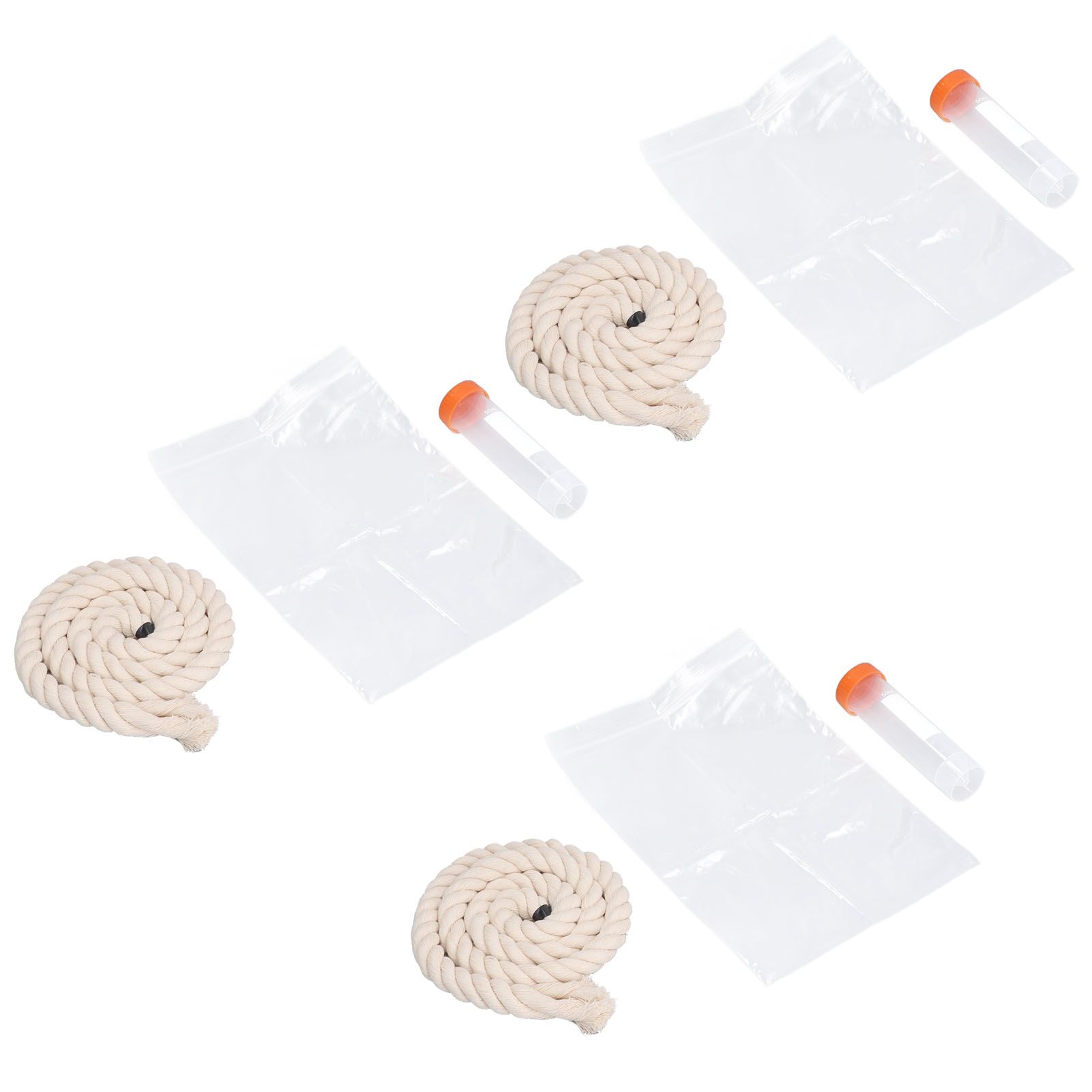 3Sets Saliva Sampling Rope Strong Practicability Complete Tools Soft Cotton Rope Swine Fever Detection Tool for Pigs - Image 2