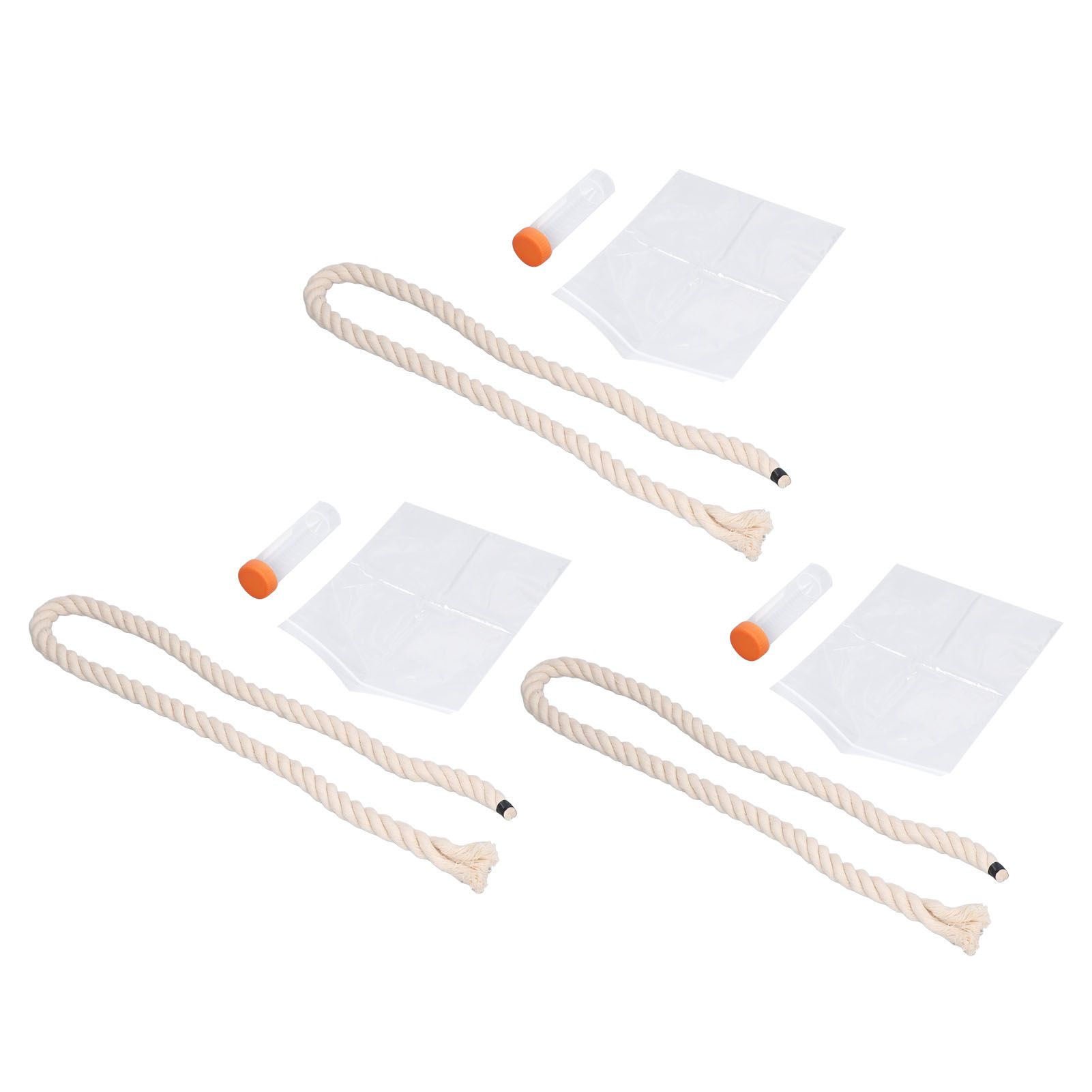 3Sets Saliva Sampling Rope Strong Practicability Complete Tools Soft Cotton Rope Swine Fever Detection Tool for Pigs - Image 4