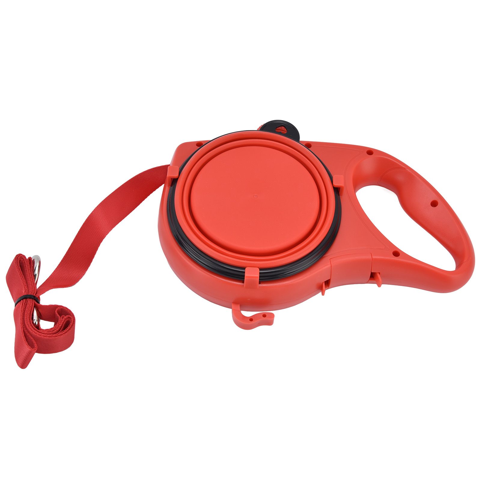 Pet Leash Multifunction Hollow Inside Multicolor Optional Lightweight Portable Small Dog LeashRed - Image 8