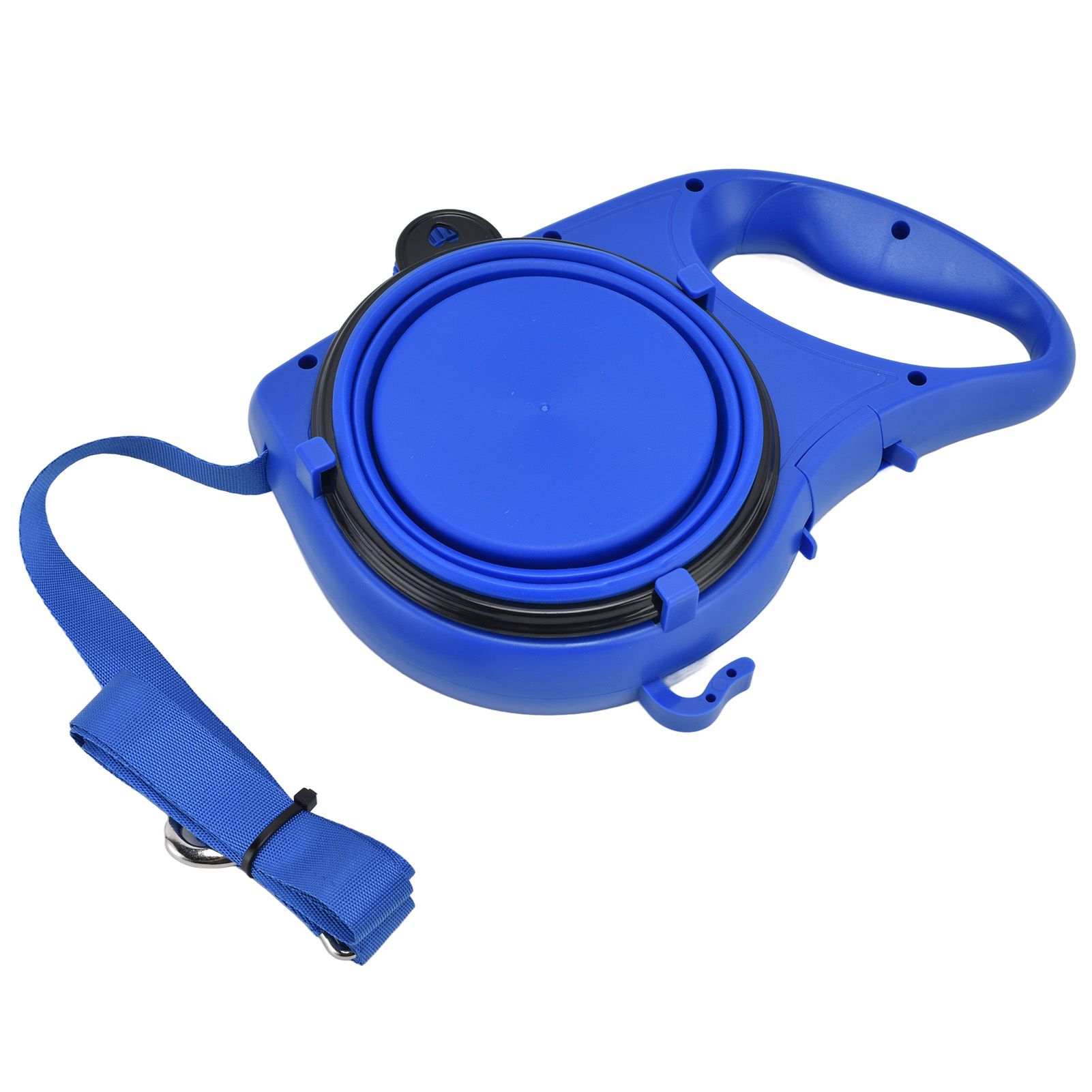 Pet Leash Multifunction Hollow Inside Multicolor Optional Lightweight Portable Small Dog LeashBlue - Image 1