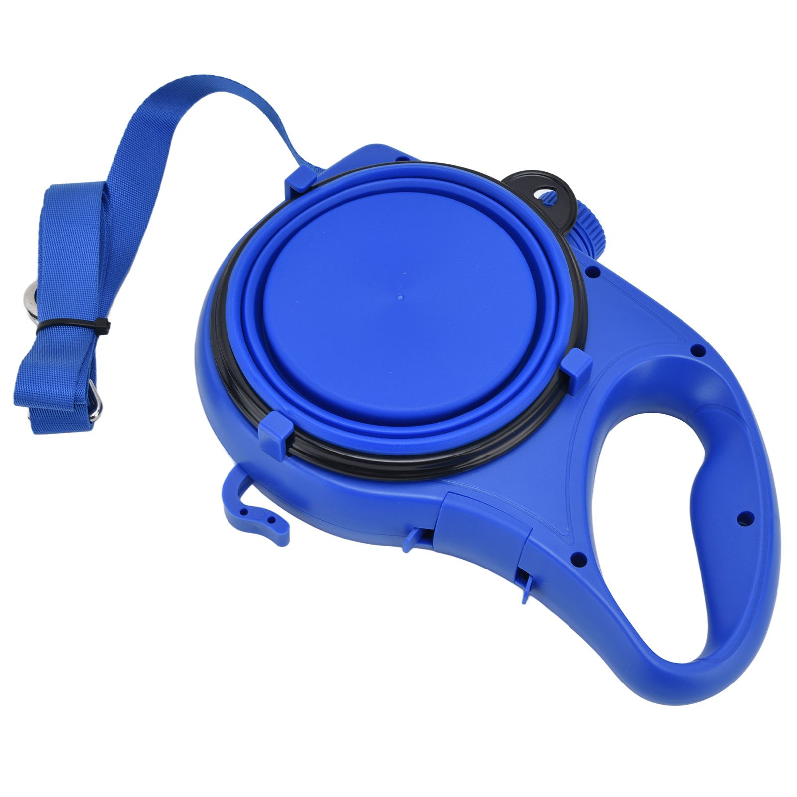 Pet Leash Multifunction Hollow Inside Multicolor Optional Lightweight Portable Small Dog LeashBlue - Image 3
