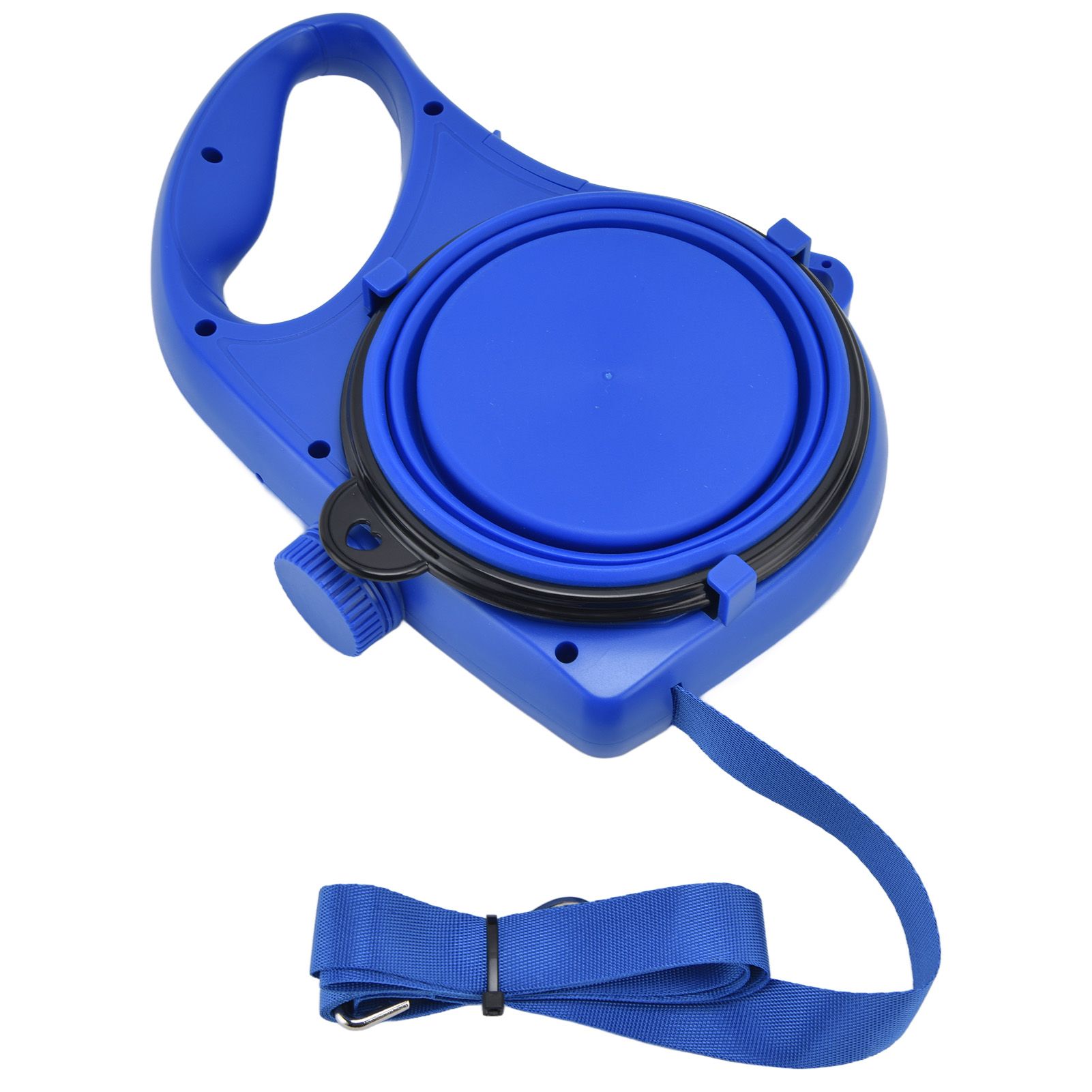 Pet Leash Multifunction Hollow Inside Multicolor Optional Lightweight Portable Small Dog LeashBlue - Image 5
