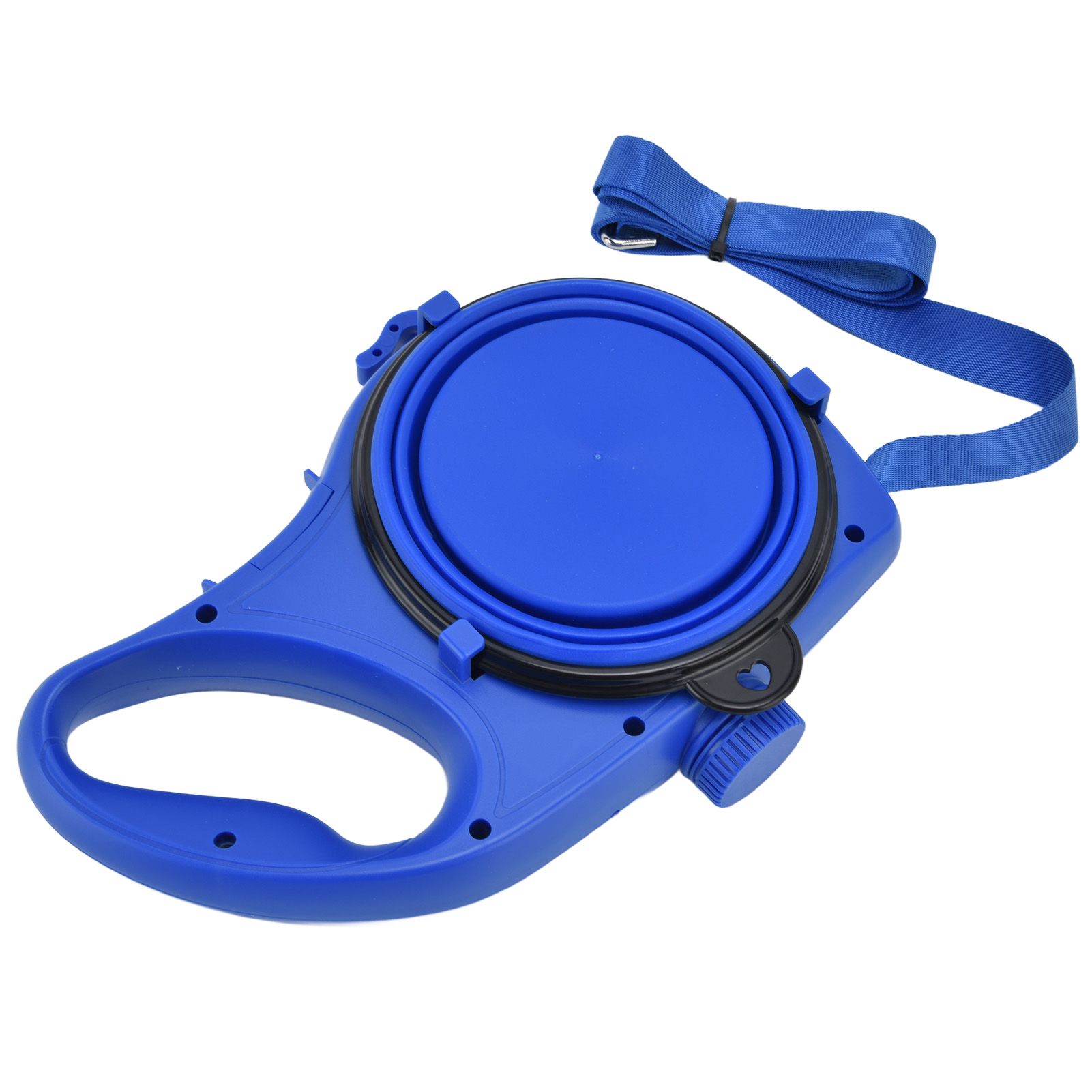 Pet Leash Multifunction Hollow Inside Multicolor Optional Lightweight Portable Small Dog LeashBlue - Image 8