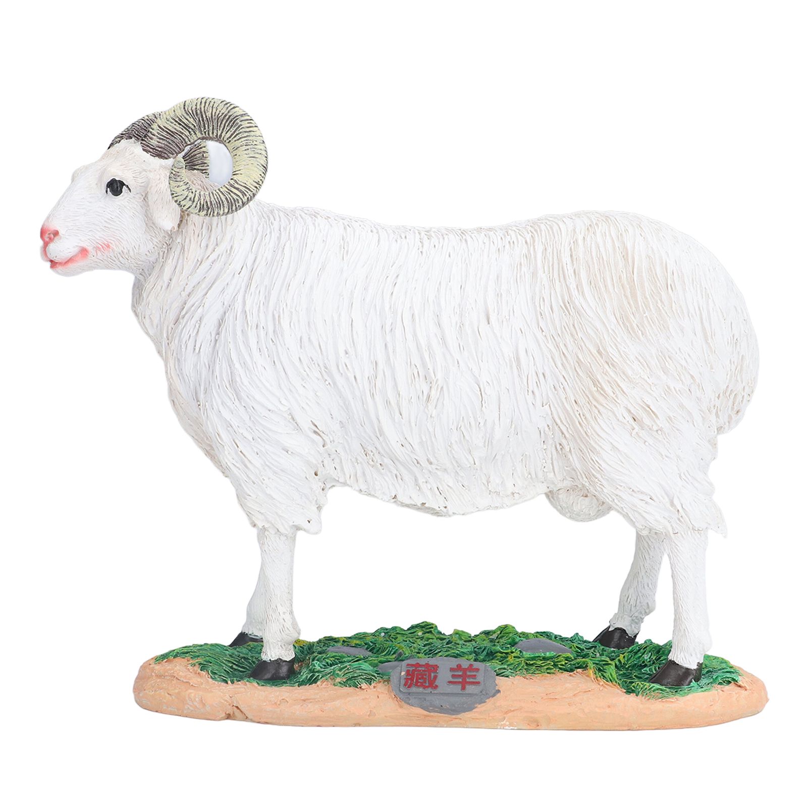 Sheep Statue Cute Vivid Rustic Waterproof Resin Sheep Figurine for Home Yard Garden Office Decoration - Image 4