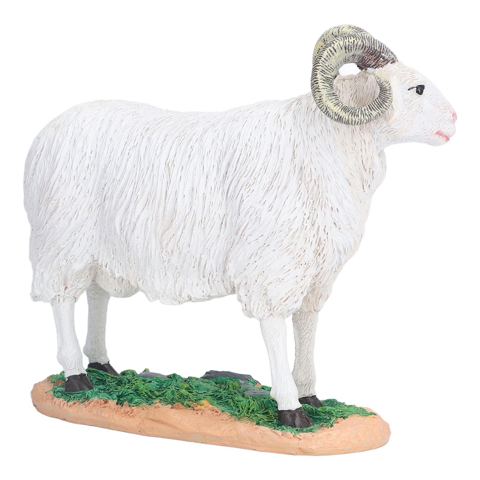 Sheep Statue Cute Vivid Rustic Waterproof Resin Sheep Figurine for Home Yard Garden Office Decoration - Image 6