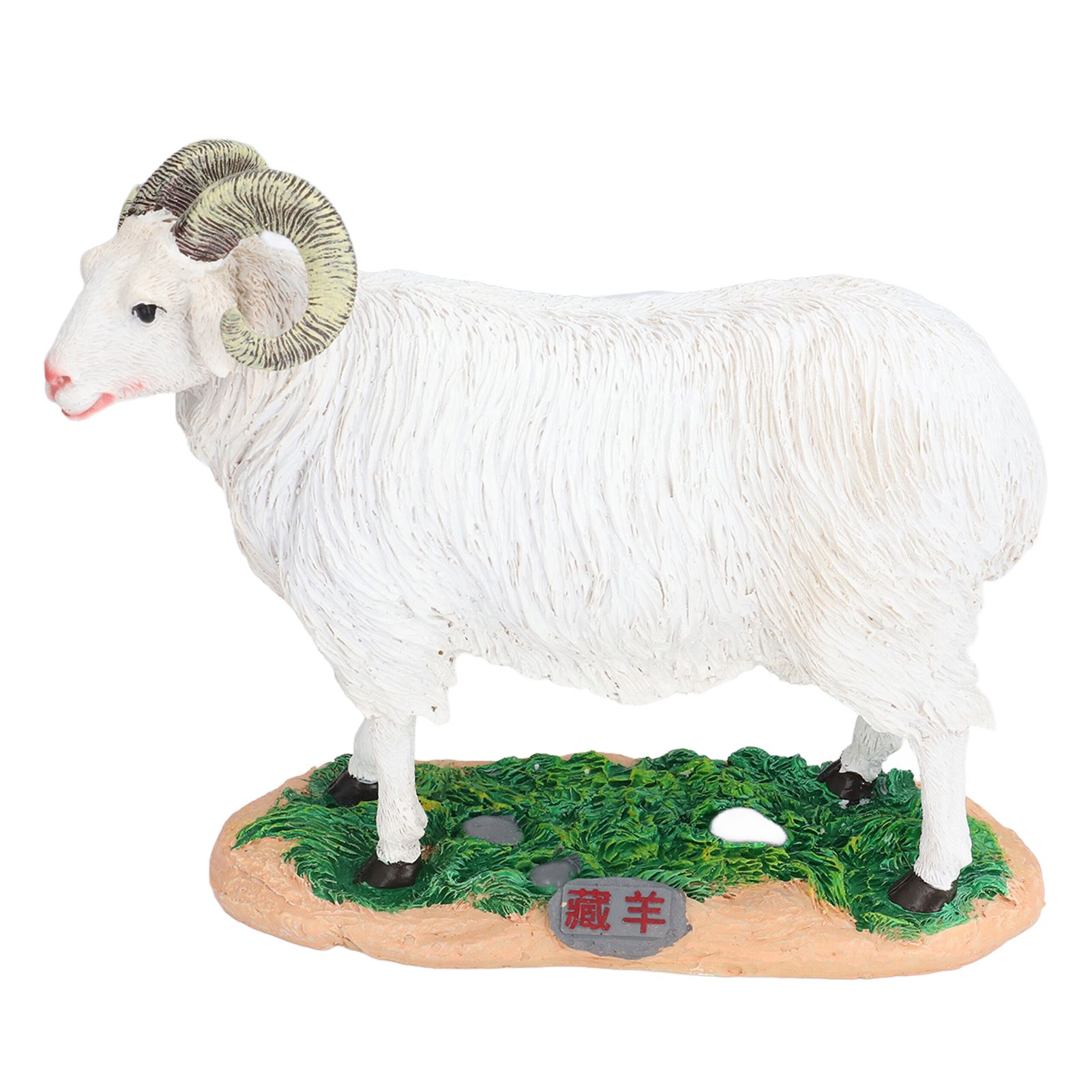 Sheep Statue Cute Vivid Rustic Waterproof Resin Sheep Figurine for Home Yard Garden Office Decoration - Image 7