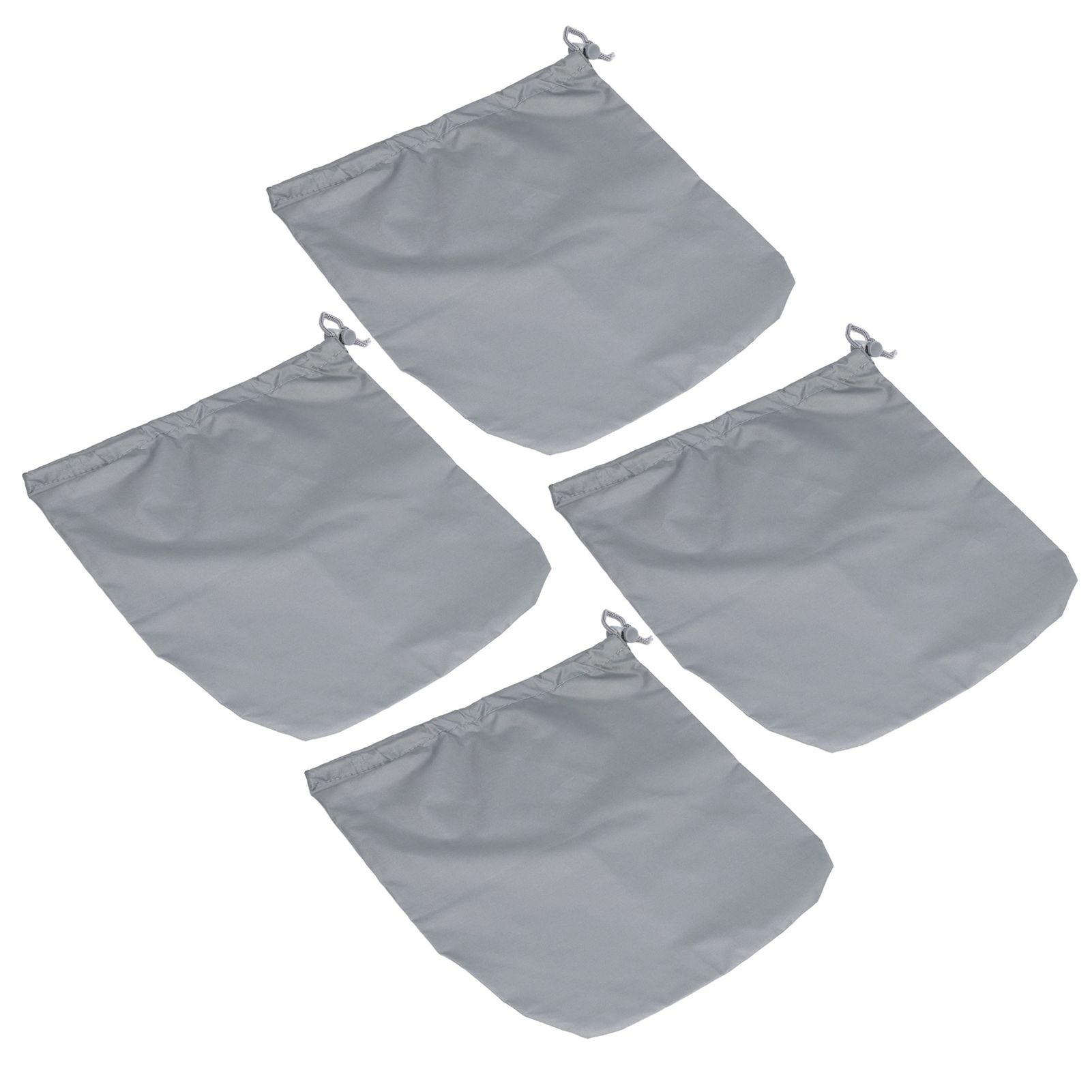 4PCS Car Rearview Mirror Protective Cover 190T Polyester Taffeta Faucet Frost Guard CoverGrey - Image 4