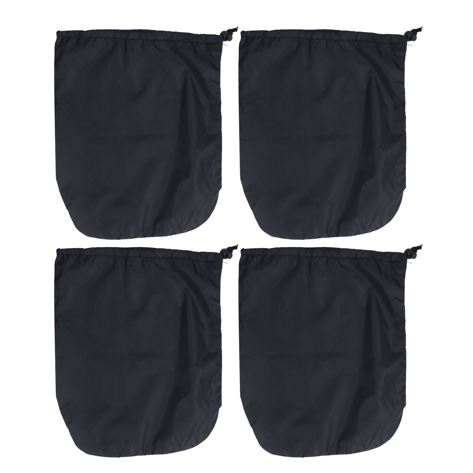 4PCS Car Rearview Mirror Protective Cover 190T Polyester Taffeta Faucet Frost Guard CoverBlack - Image 1