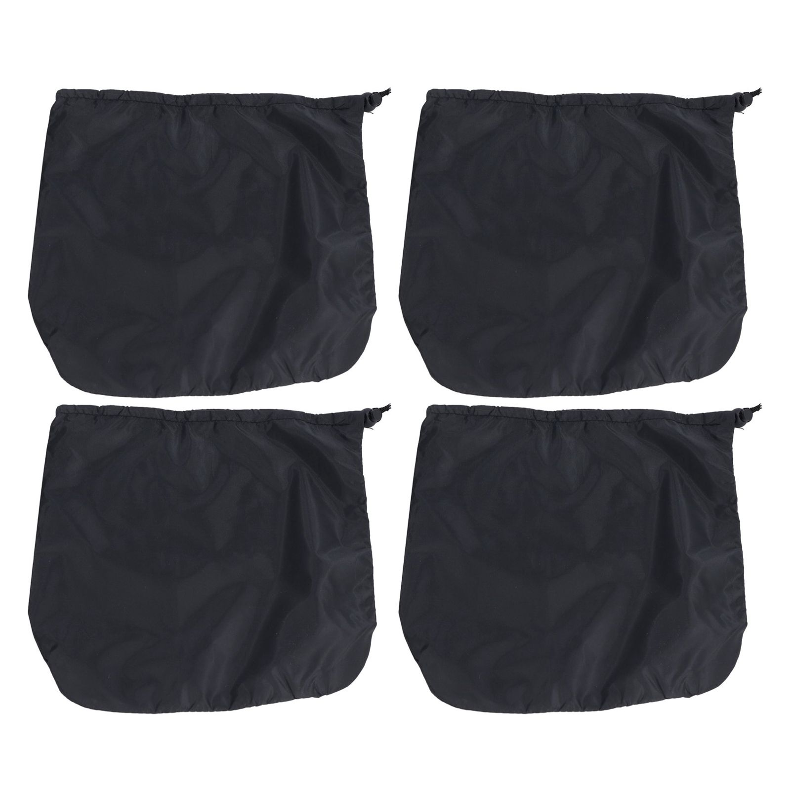 4PCS Car Rearview Mirror Protective Cover 190T Polyester Taffeta Faucet Frost Guard CoverBlack - Image 5