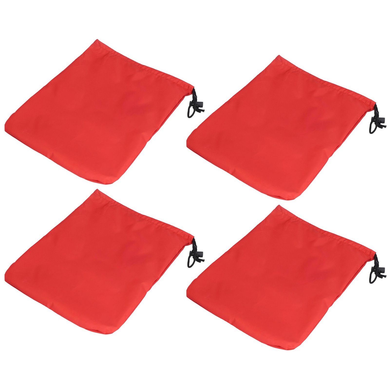 4PCS Car Rearview Mirror Protective Cover 190T Polyester Taffeta Faucet Frost Guard CoverRed - Image 2