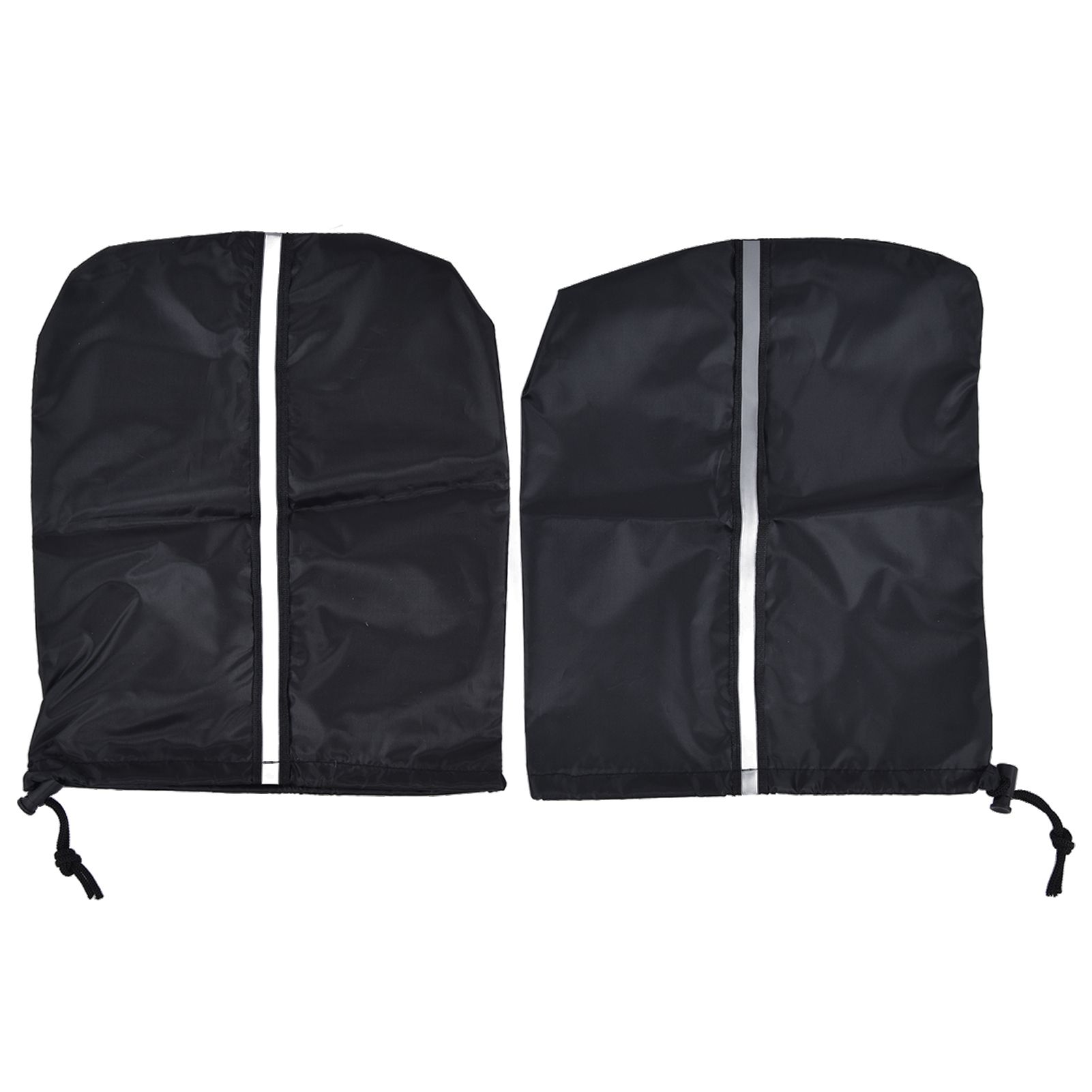 33x27cm Universal Car Mirror Cover Side View Mirror Cover Black Auto Rearview Protection Protector - Image 1