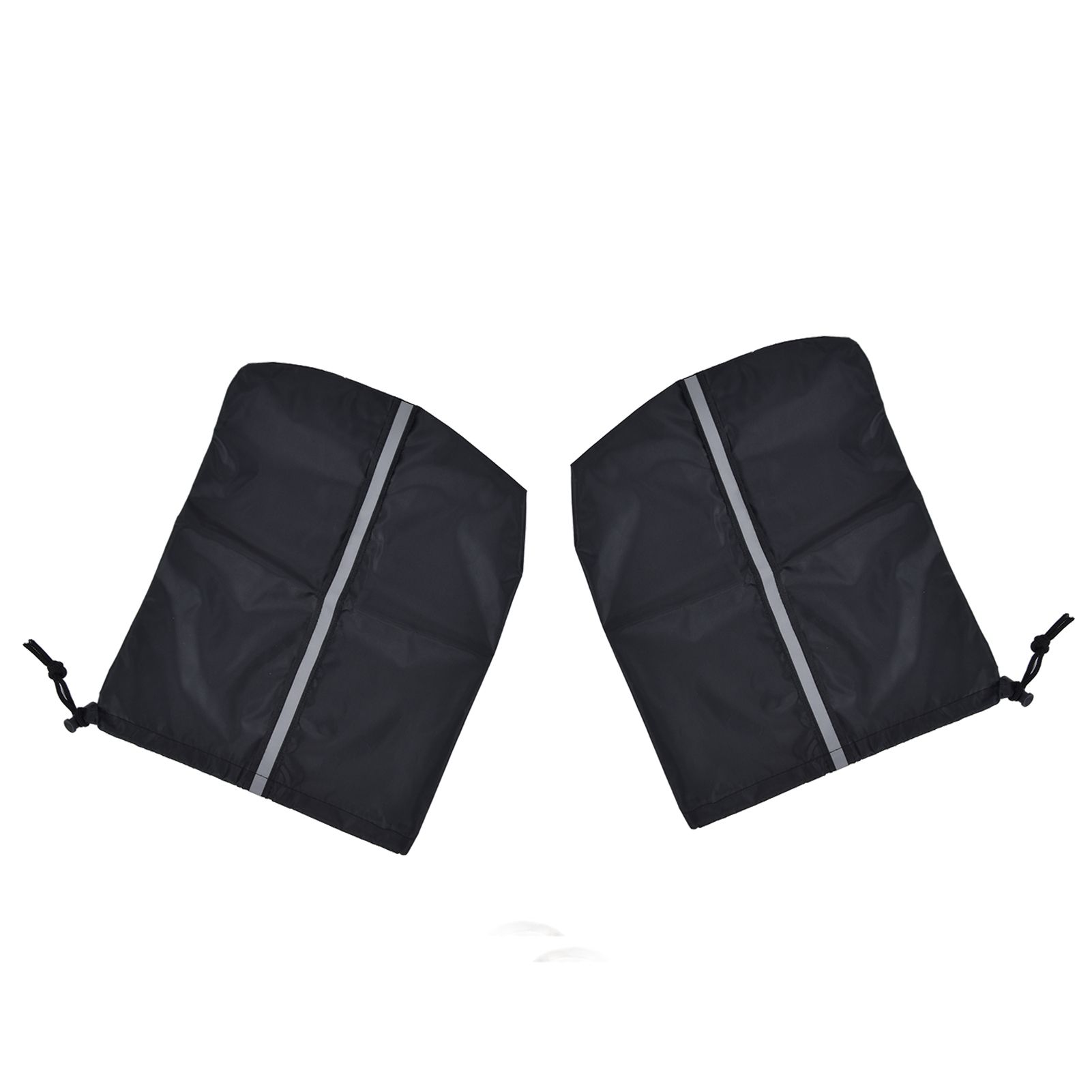33x27cm Universal Car Mirror Cover Side View Mirror Cover Black Auto Rearview Protection Protector - Image 2