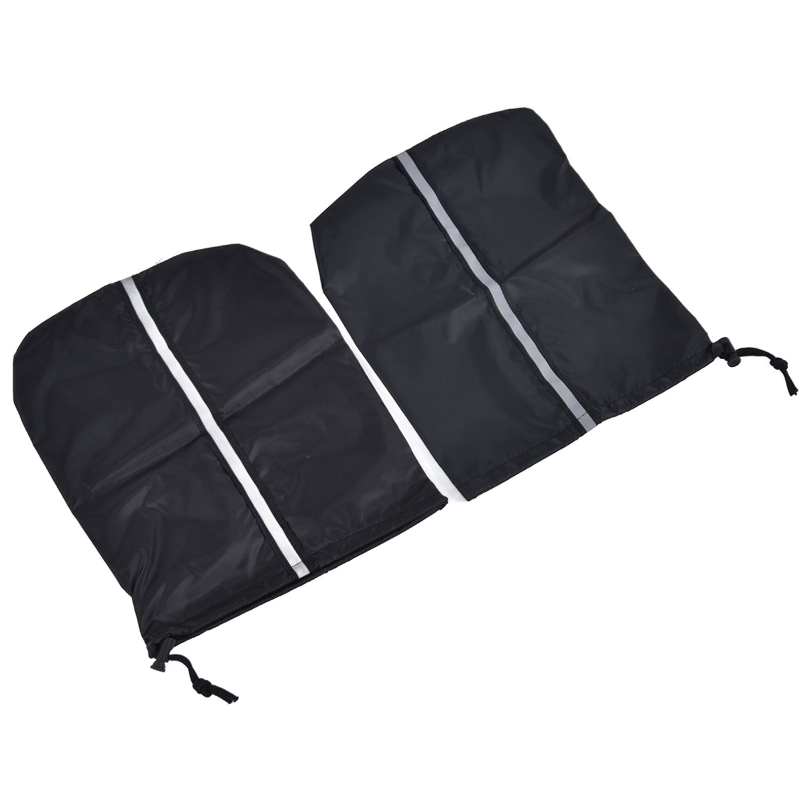 33x27cm Universal Car Mirror Cover Side View Mirror Cover Black Auto Rearview Protection Protector - Image 4