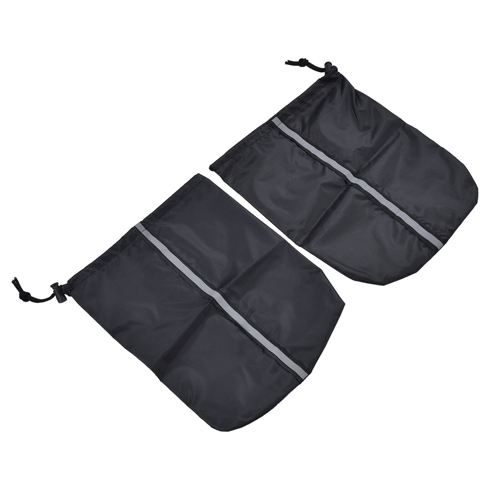 33x27cm Universal Car Mirror Cover Side View Mirror Cover Black Auto Rearview Protection Protector - Image 5