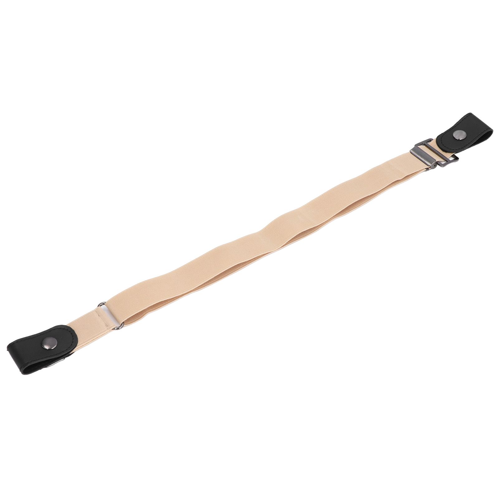 Buckle Free Stretch Belt Adjustable Japanese Lazy Invisible Traceless Belts for WomenKhaki - Image 6