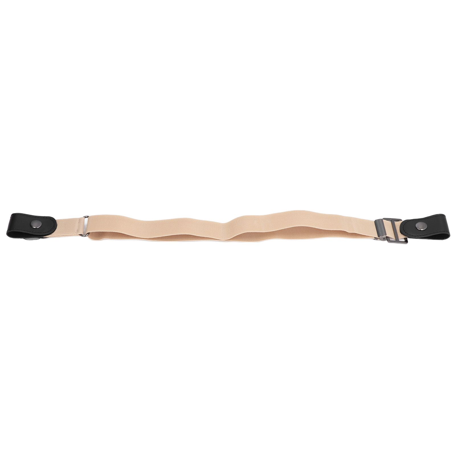 Buckle Free Stretch Belt Adjustable Japanese Lazy Invisible Traceless Belts for WomenKhaki - Image 7