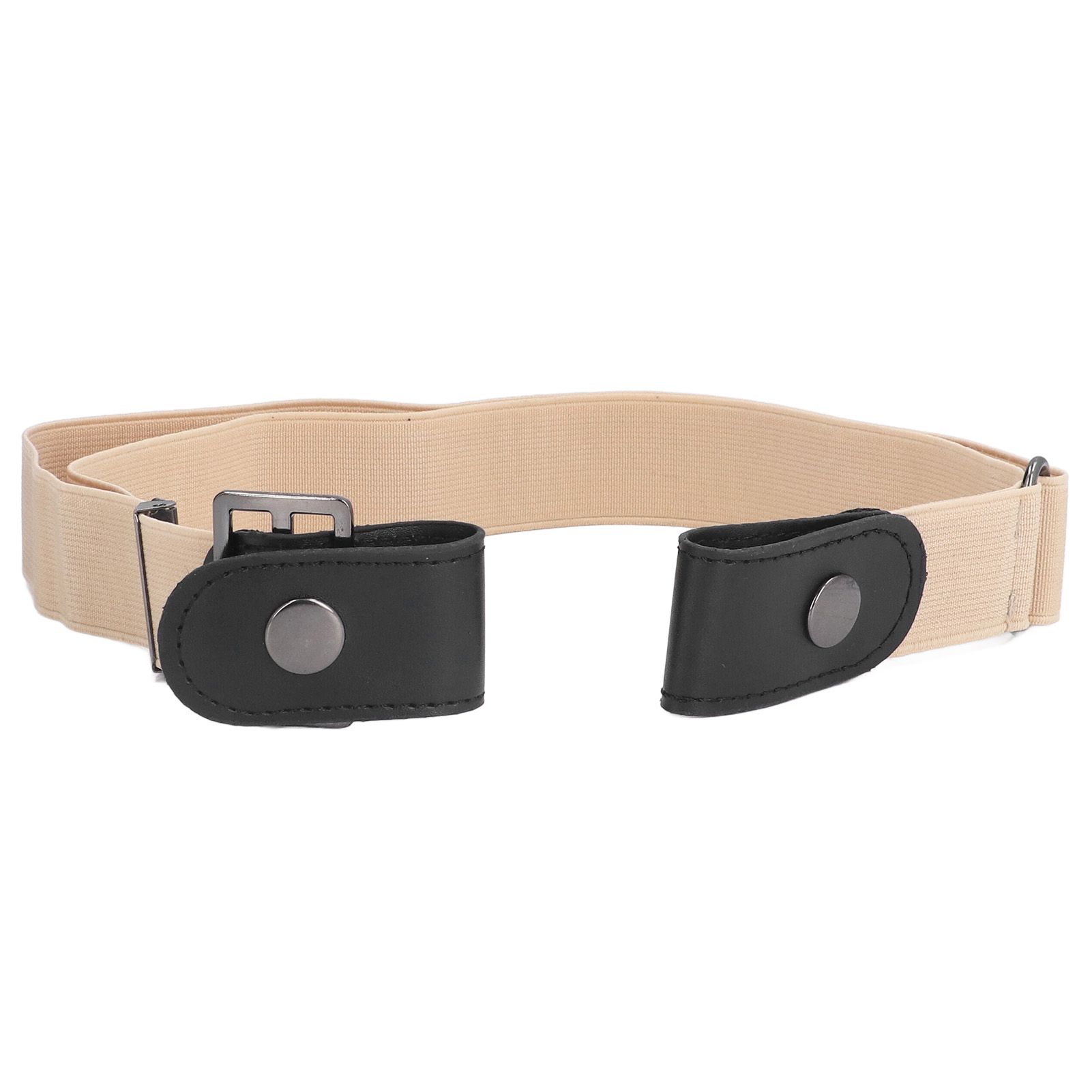 Buckle Free Stretch Belt Adjustable Japanese Lazy Invisible Traceless Belts for WomenKhaki - Image 8