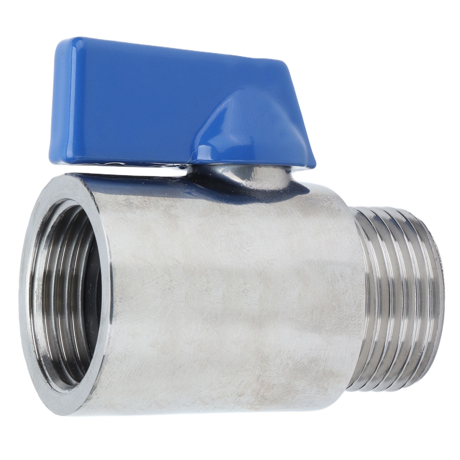 5/8 Inch BSP PN63 Mini Ball Valve 304 Stainless Steel Mini Sanitary Female To Male Ball Valve for Beer Homebrew Tap Head - Image 2