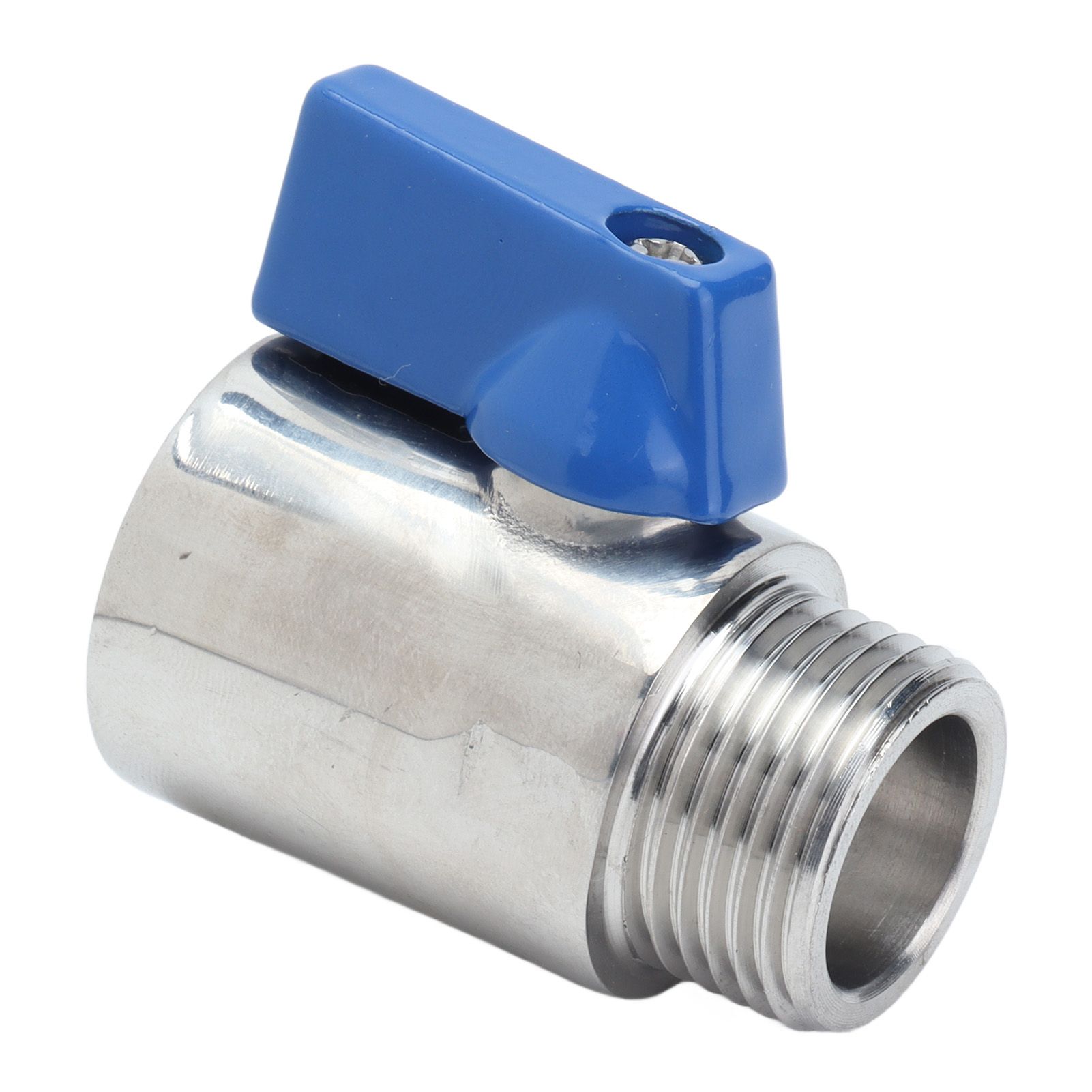 5/8 Inch BSP PN63 Mini Ball Valve 304 Stainless Steel Mini Sanitary Female To Male Ball Valve for Beer Homebrew Tap Head - Image 3