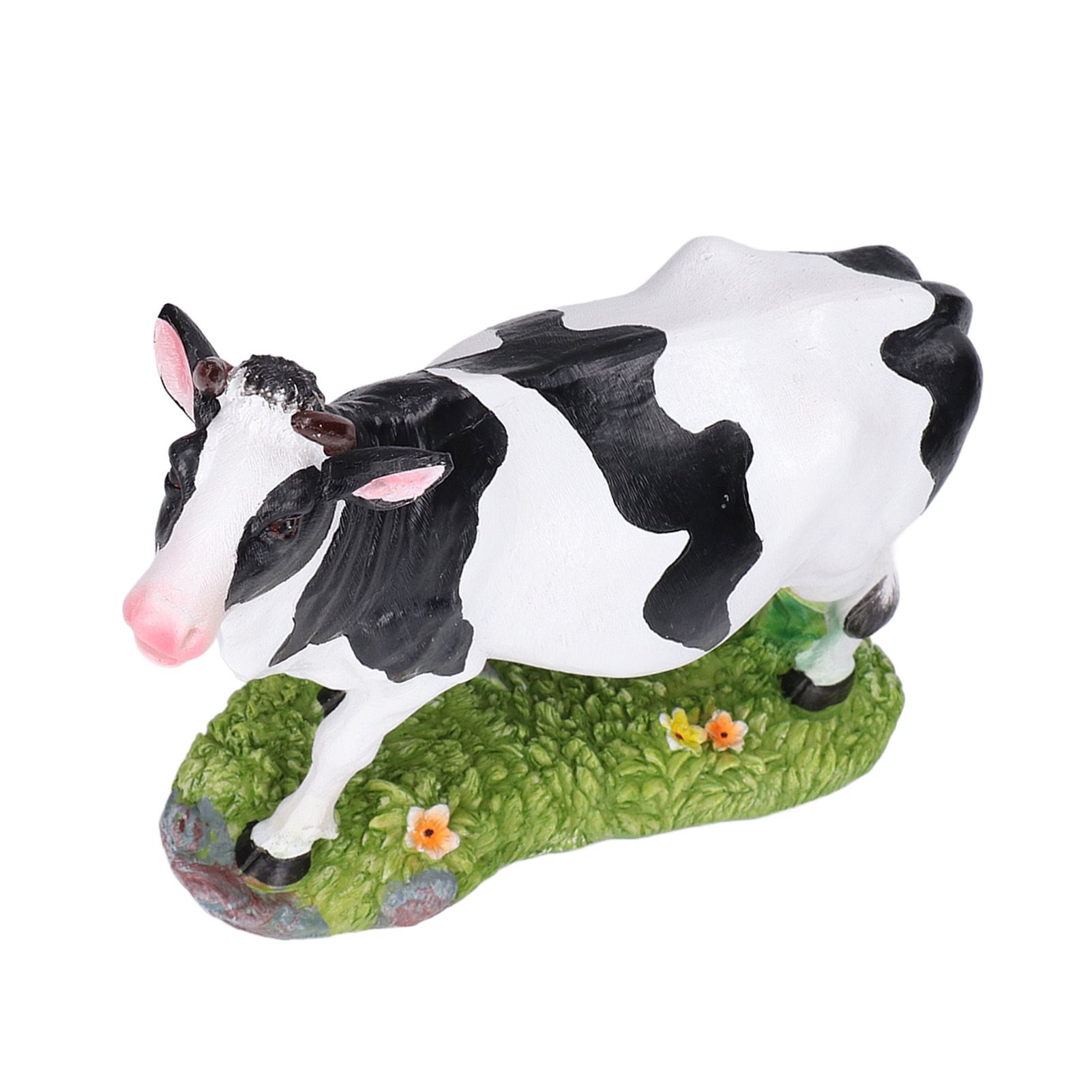 Animals Figures Statue Resin Miniature Cow Figurines for Desktop Garden Decoration - Image 3