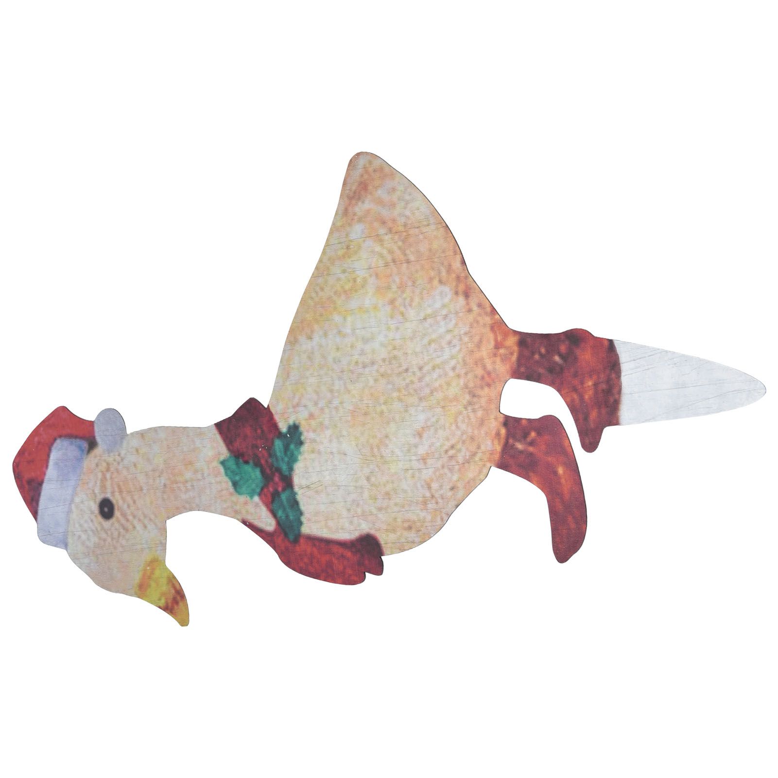 Light Up Duck Decor Metal Duck Garden Stake with Decorative Light String for Outdoor Ornament - Image 3