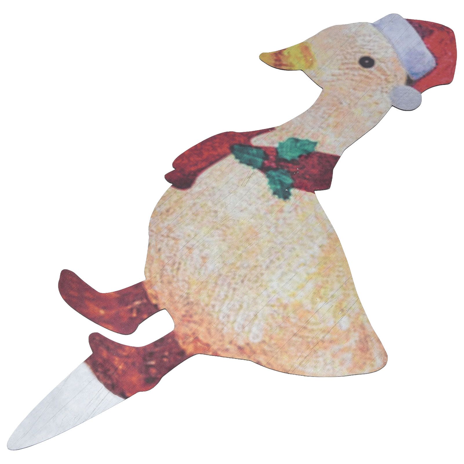 Light Up Duck Decor Metal Duck Garden Stake with Decorative Light String for Outdoor Ornament - Image 5