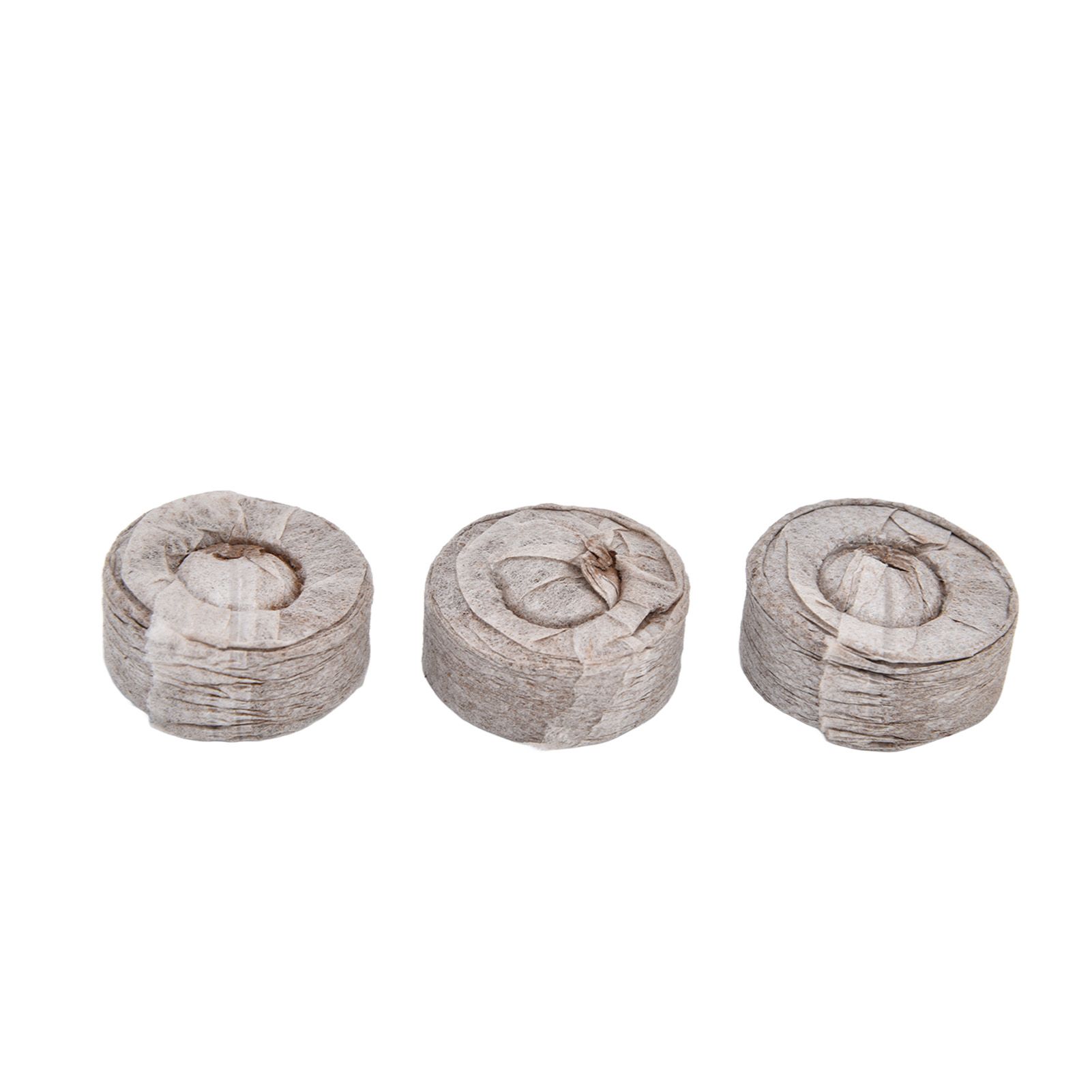 50Pcs Compressed Peat Block Cultivation and Nursery Nutrient Block Soil for Plant Flower VegetablesΦ35 X 10 mm - Image 2