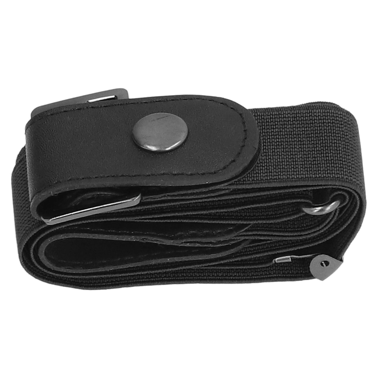 Buckle Free Stretch Belt Adjustable Japanese Invisible Traceless Belts for Women and MenBlack - Image 6