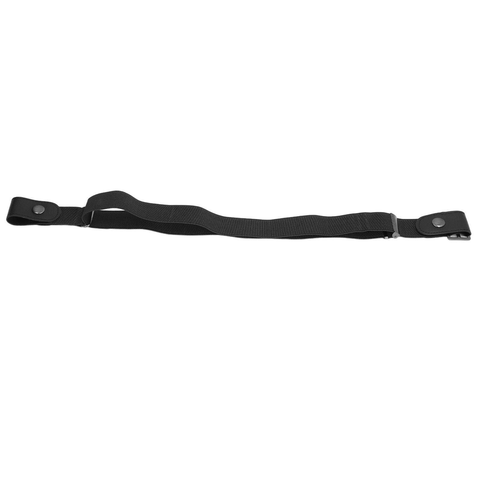 Buckle Free Stretch Belt Adjustable Japanese Invisible Traceless Belts for Women and MenBlack - Image 7