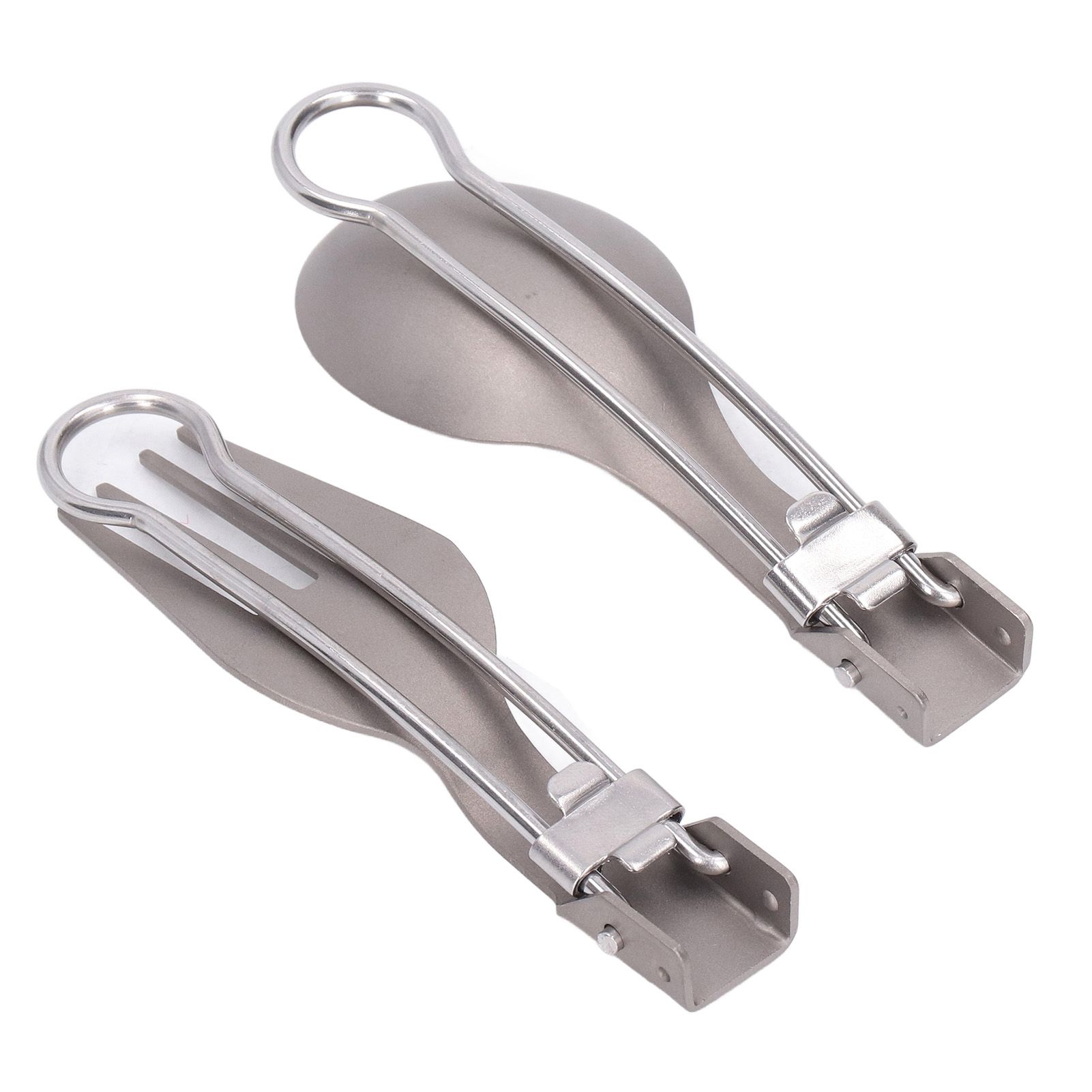 Camping Cutlery Set Camping Foldable Spoon Fork Portable Travel Tableware for Outdoor Picnic - Image 3