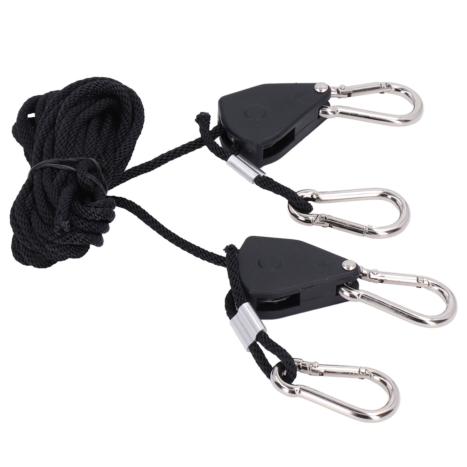 2PCS 1/8in Grow Light Rope Hanger Adjustable Heavy Duty Rope Clip Hanger High Strength Rope Hanger - Image 2