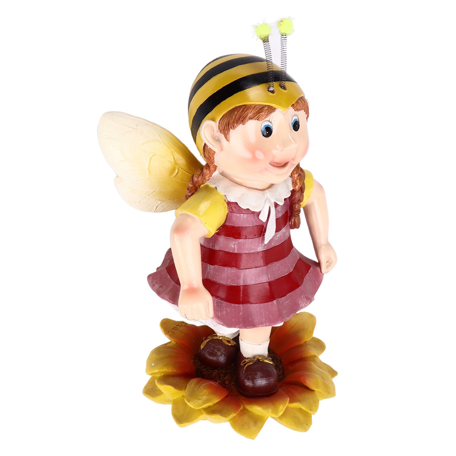 Garden Resin Ornament Cartoon Bee Waterproof Pastoral Style Outdoor Statue for Courtyard Indoor - Image 4