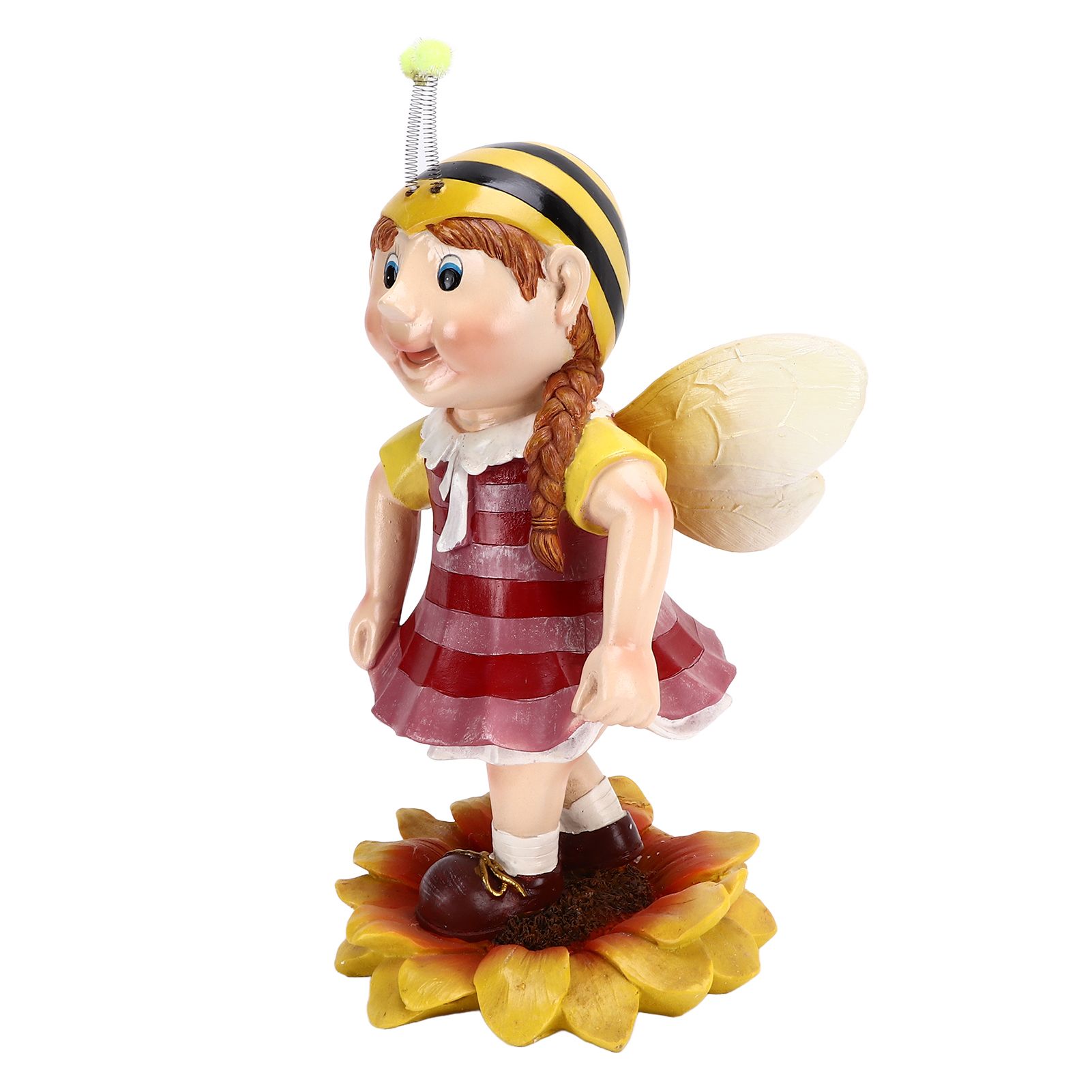 Garden Resin Ornament Cartoon Bee Waterproof Pastoral Style Outdoor Statue for Courtyard Indoor - Image 5