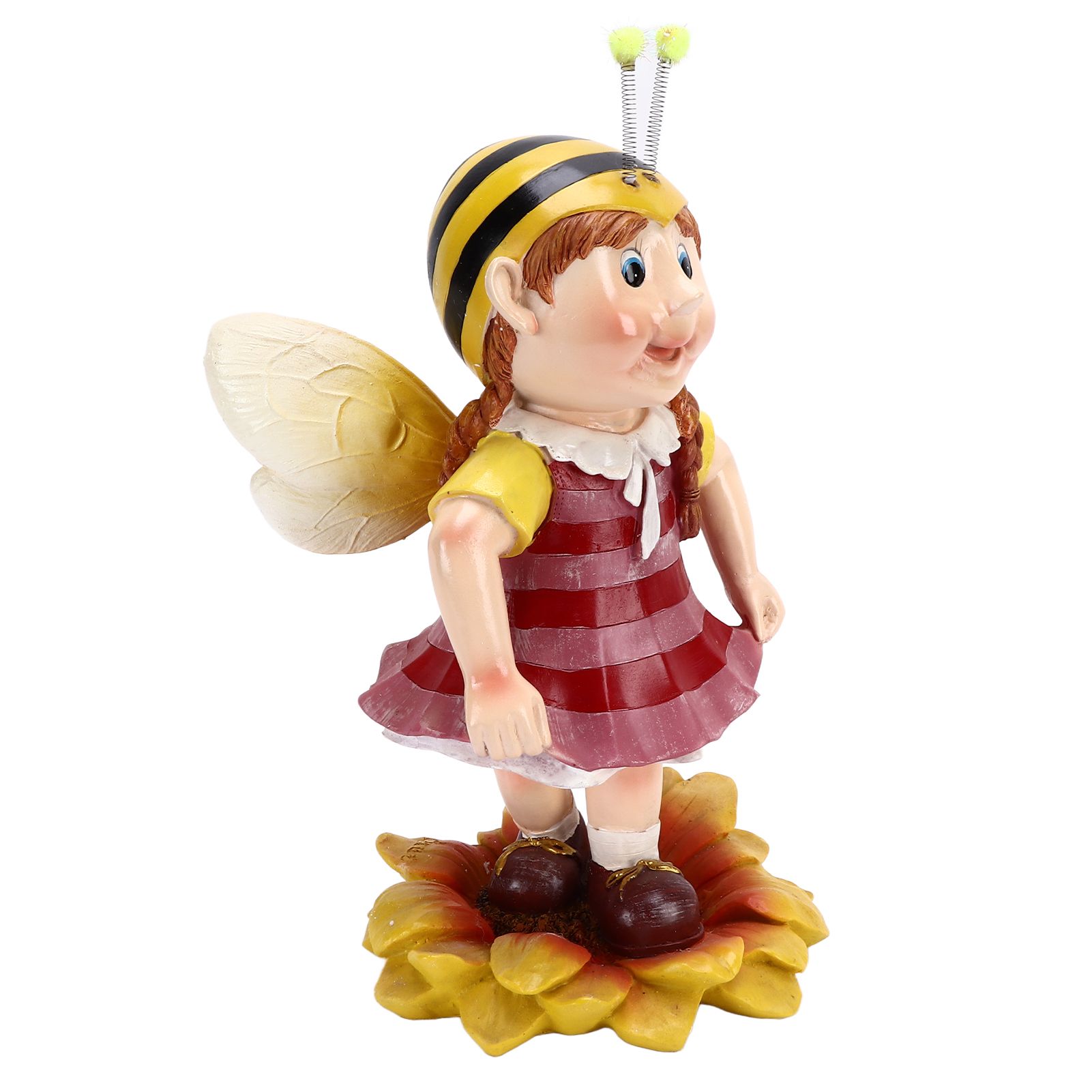 Garden Resin Ornament Cartoon Bee Waterproof Pastoral Style Outdoor Statue for Courtyard Indoor - Image 6