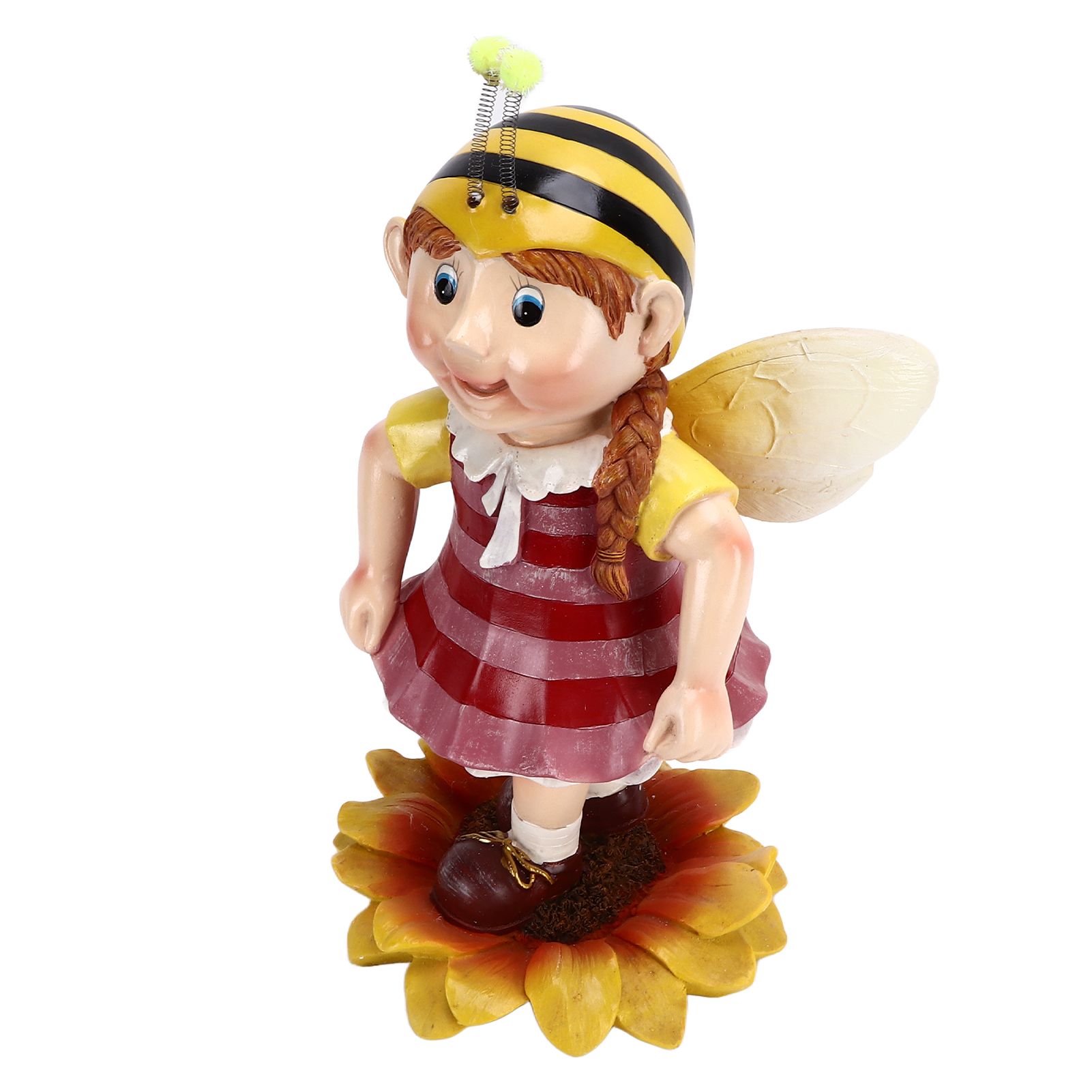 Garden Resin Ornament Cartoon Bee Waterproof Pastoral Style Outdoor Statue for Courtyard Indoor - Image 7