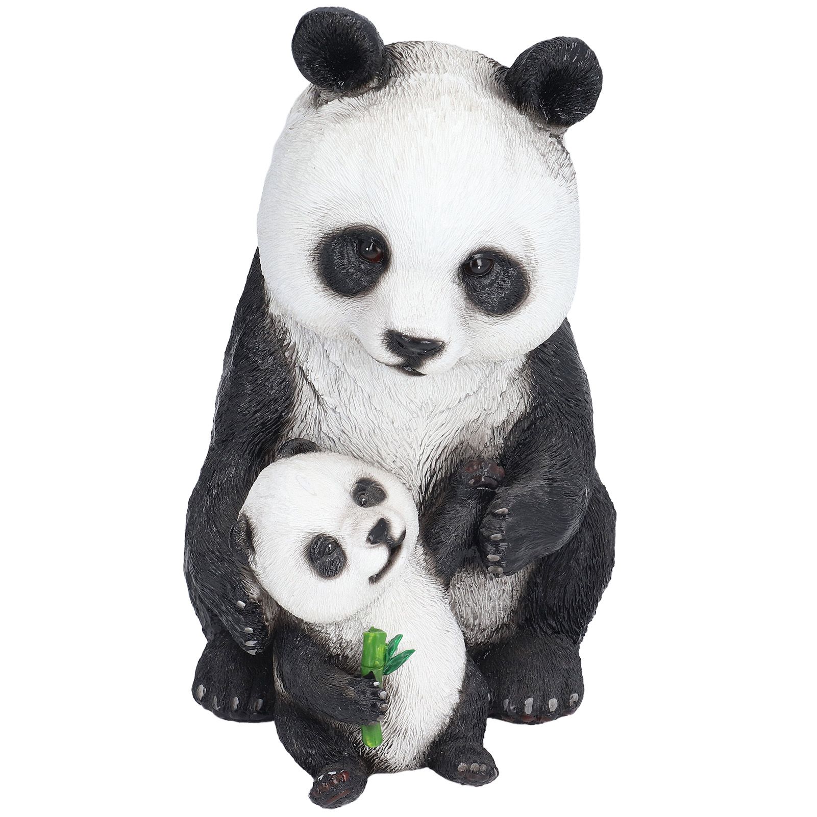 Simulation Panda Ornaments Synthetic Resin Bear Ornaments for Garden Lawn Desk Decoration - Image 2