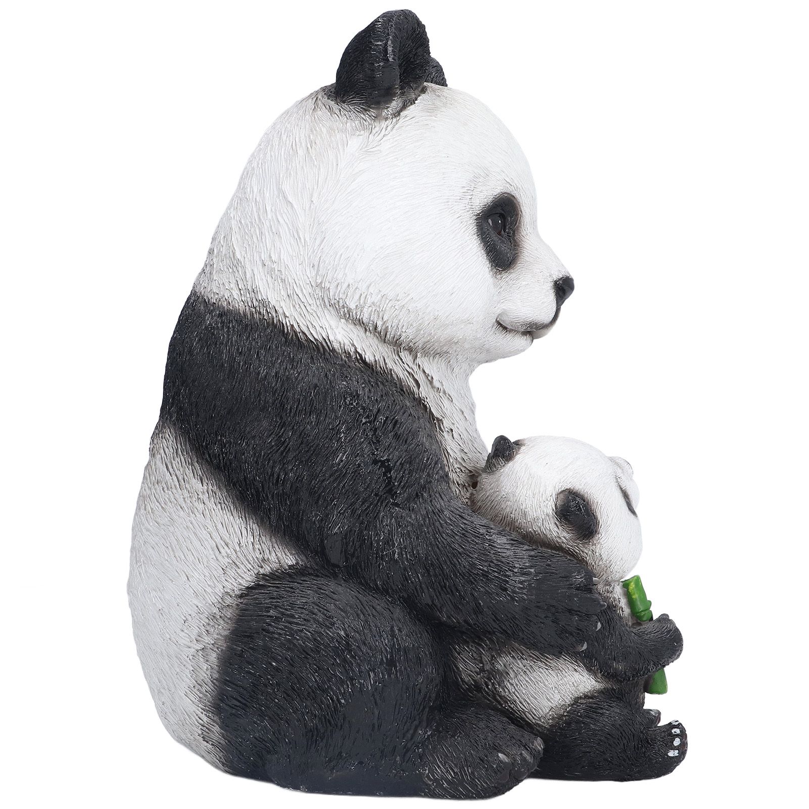 Simulation Panda Ornaments Synthetic Resin Bear Ornaments for Garden Lawn Desk Decoration - Image 3