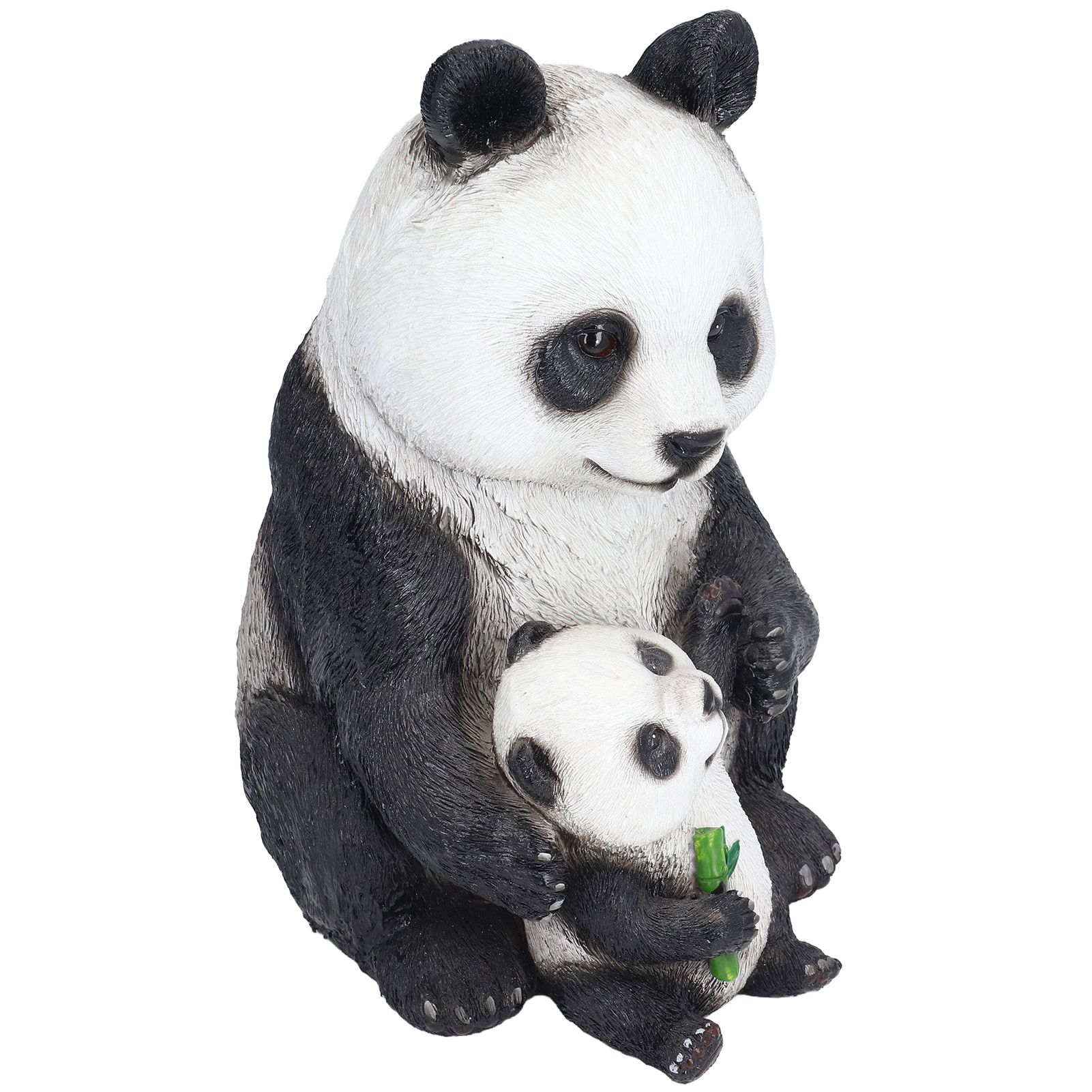 Simulation Panda Ornaments Synthetic Resin Bear Ornaments for Garden Lawn Desk Decoration - Image 4