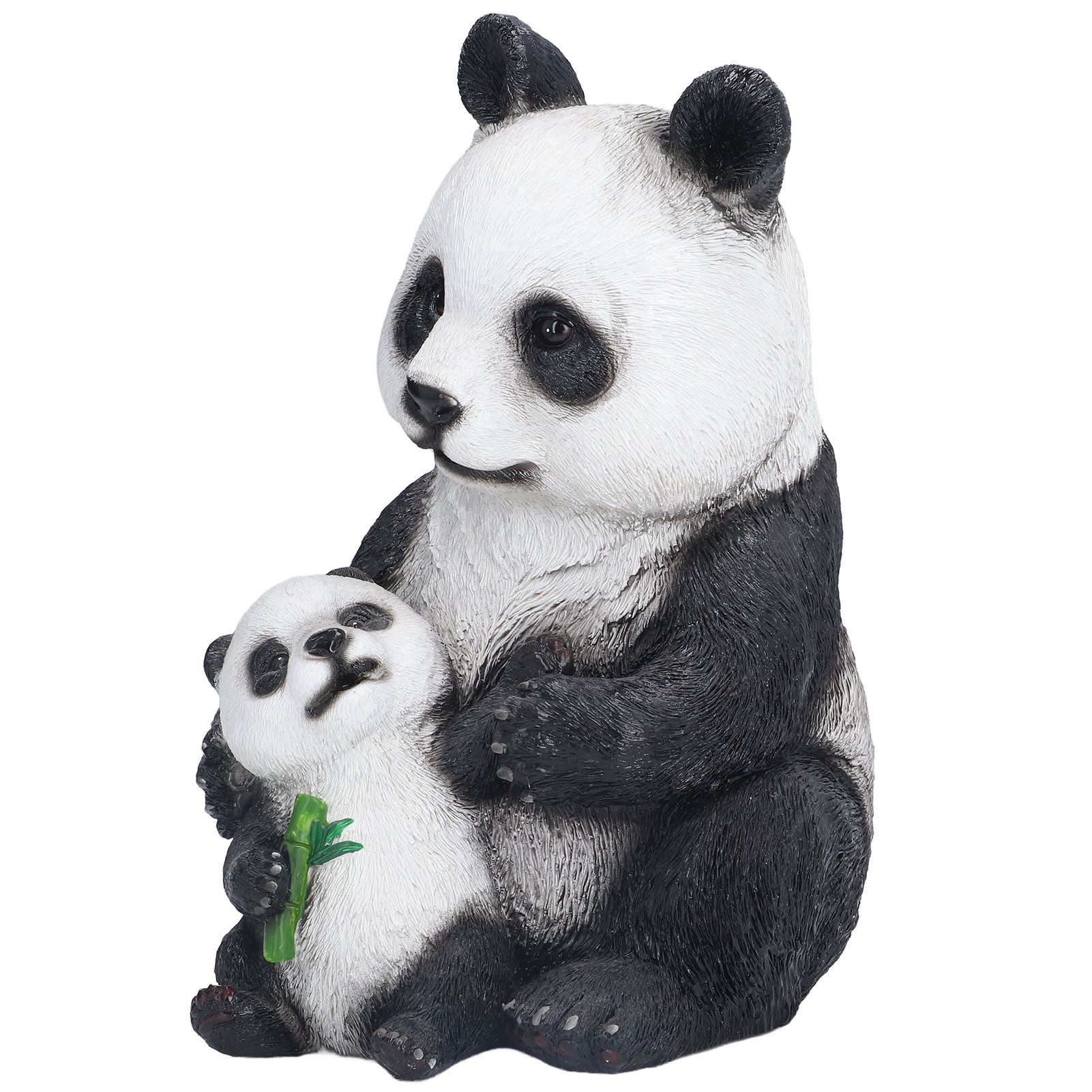 Simulation Panda Ornaments Synthetic Resin Bear Ornaments for Garden Lawn Desk Decoration - Image 5