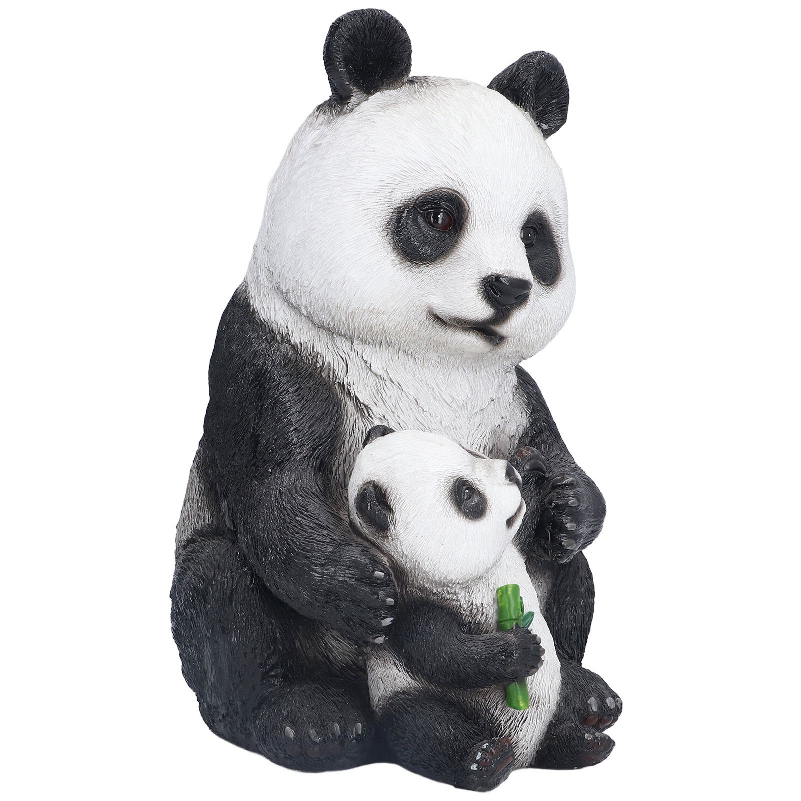Simulation Panda Ornaments Synthetic Resin Bear Ornaments for Garden Lawn Desk Decoration - Image 7