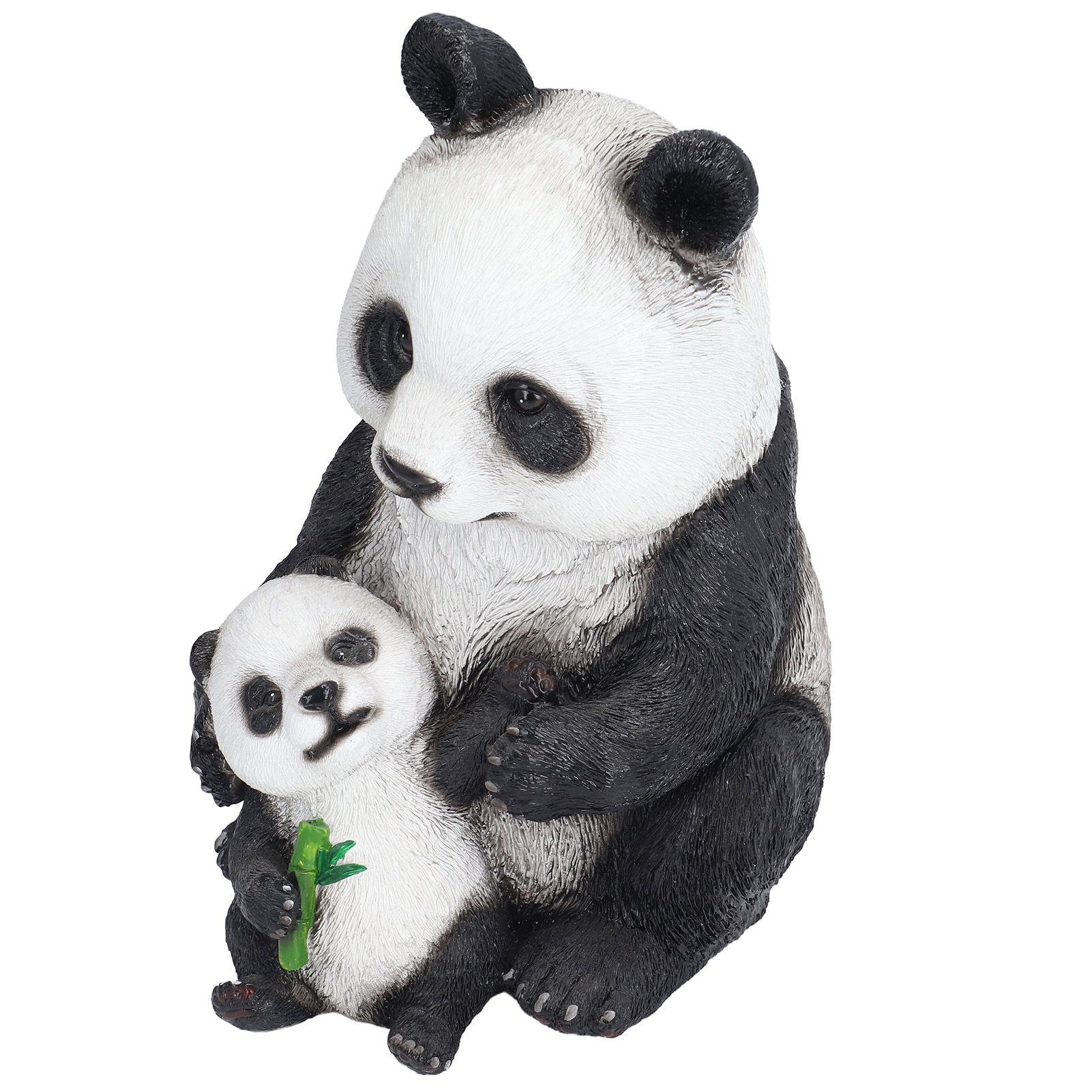 Simulation Panda Ornaments Synthetic Resin Bear Ornaments for Garden Lawn Desk Decoration - Image 8