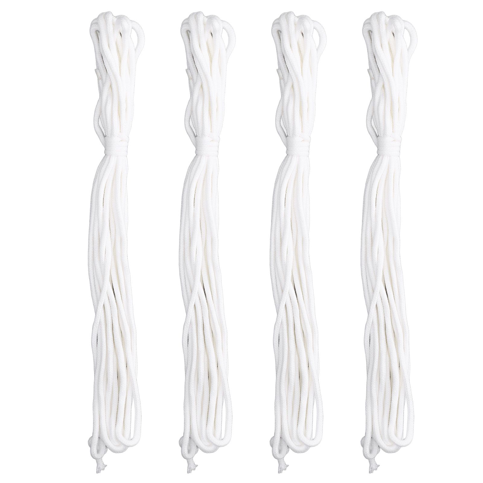 4Pcs Self Watering Cotton Rope Wick Cord Hydroponic Wicking Cord for Indoor Outdoor Potted Plant - Image 1